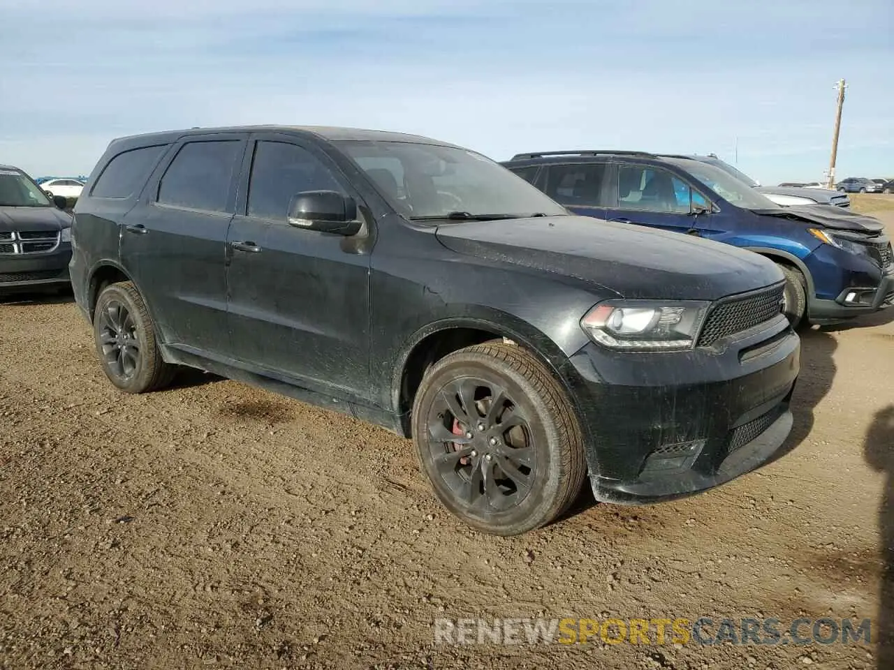 4 Photograph of a damaged car 1C4RDJDG6LC257241 DODGE DURANGO 2020