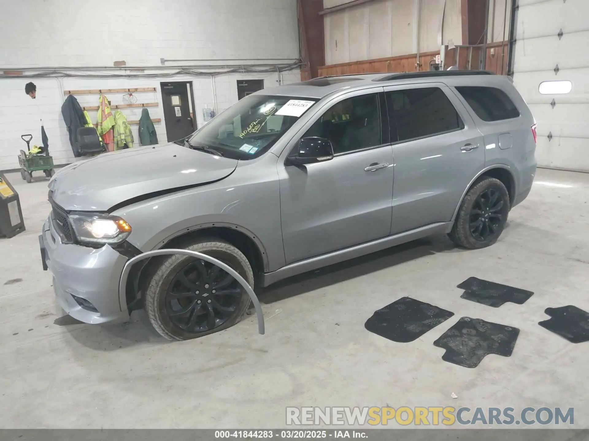 2 Photograph of a damaged car 1C4RDJDG6LC346341 DODGE DURANGO 2020