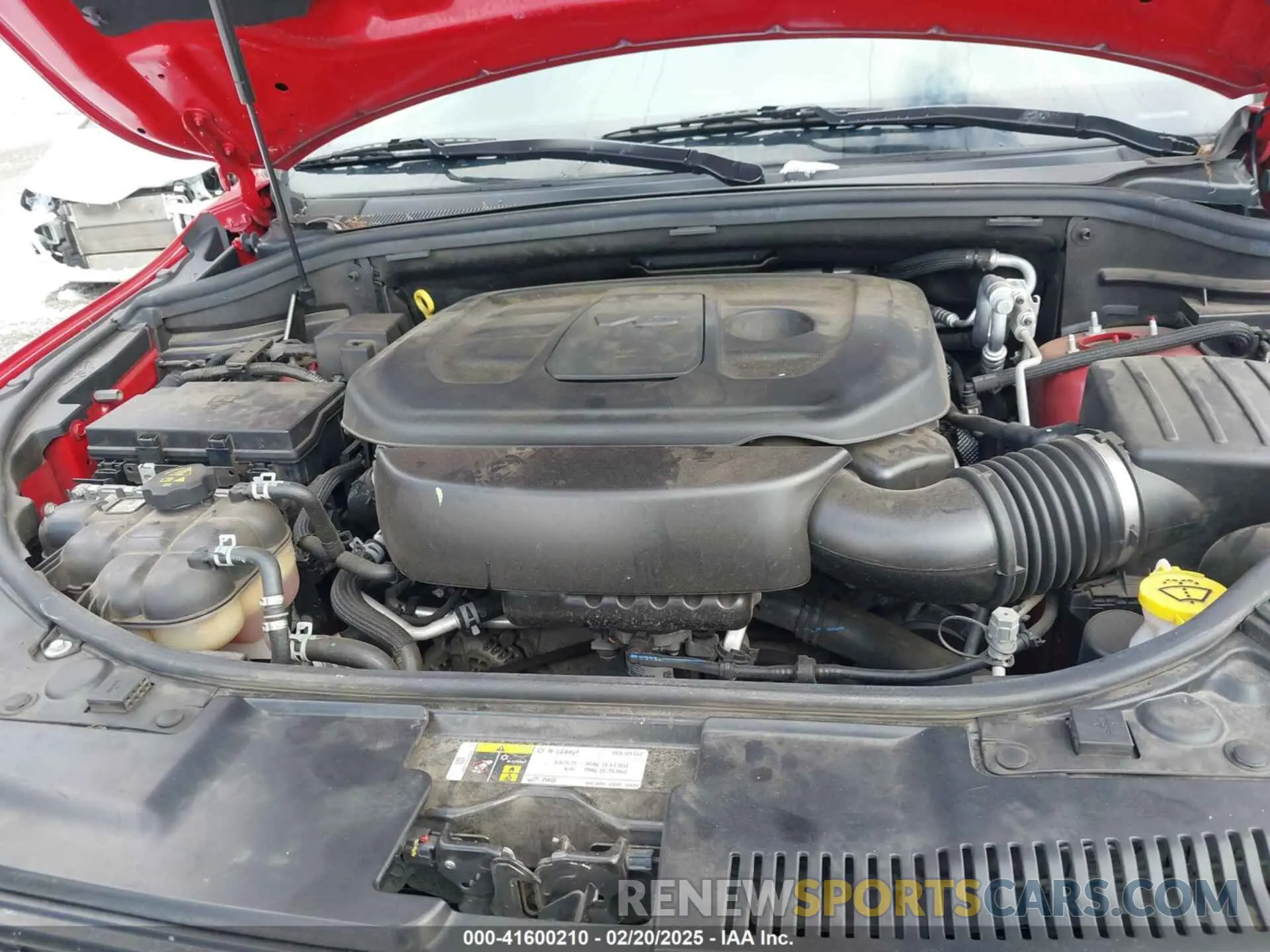 10 Photograph of a damaged car 1C4RDJDG7LC261038 DODGE DURANGO 2020