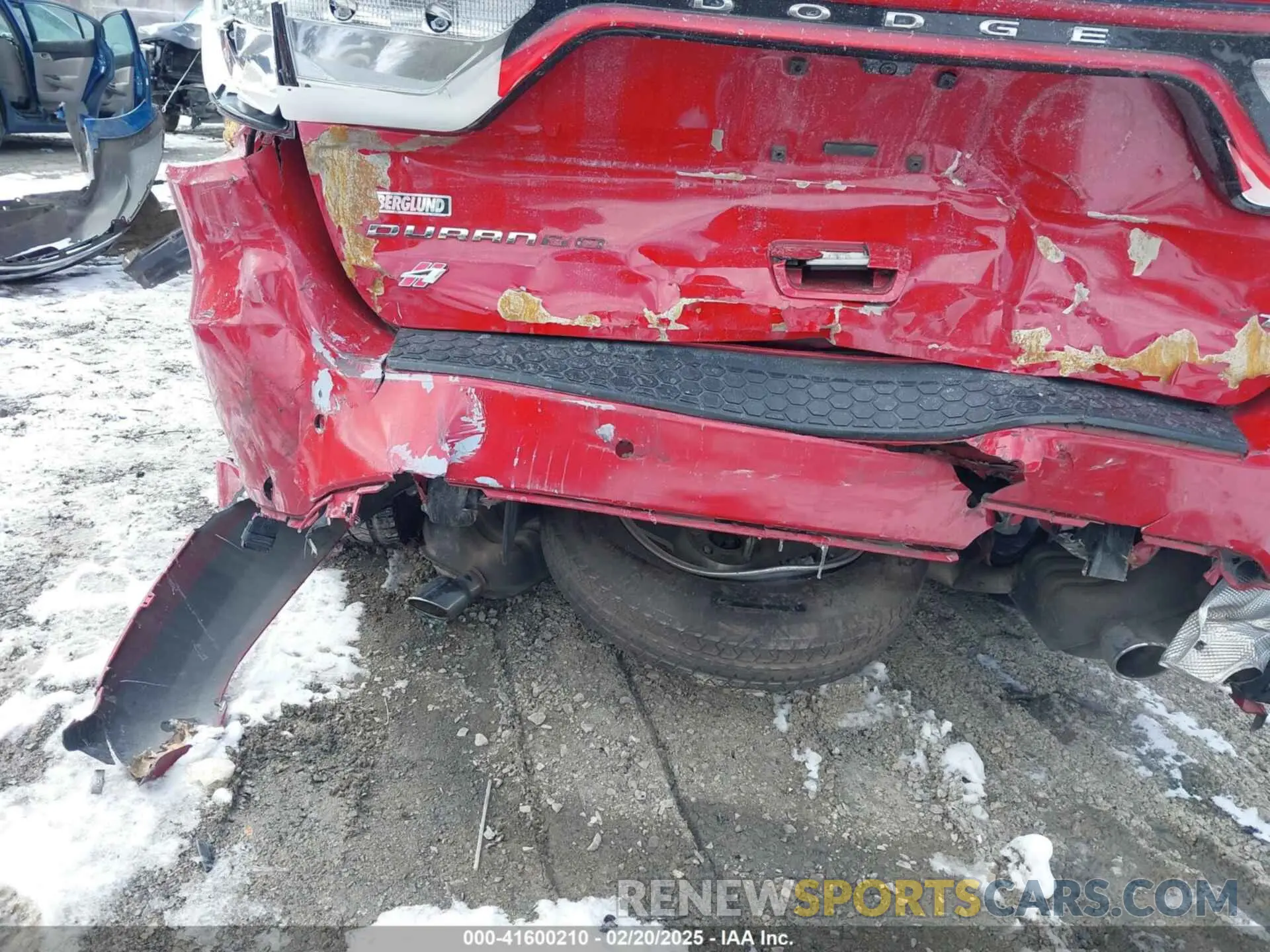 6 Photograph of a damaged car 1C4RDJDG7LC261038 DODGE DURANGO 2020
