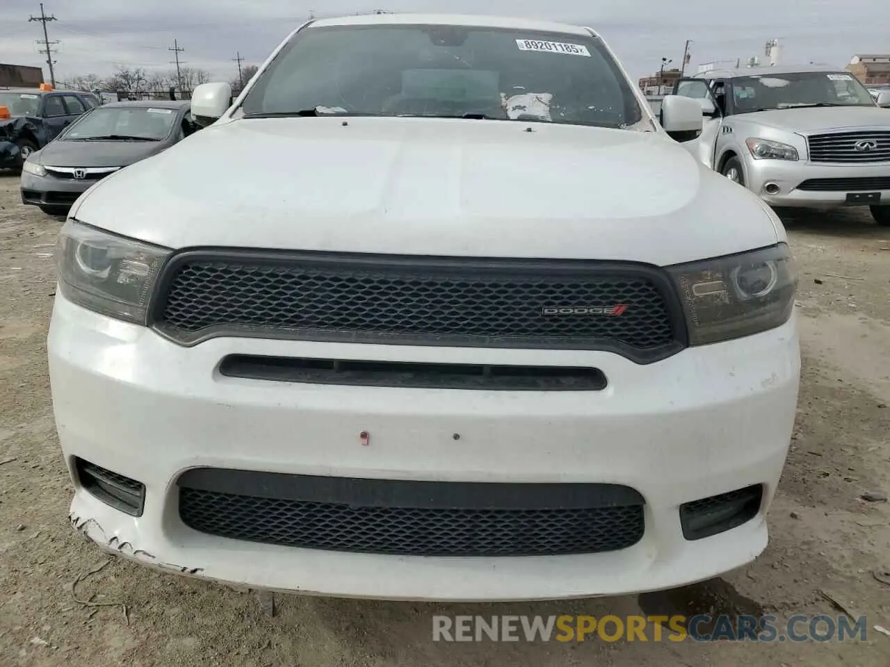 5 Photograph of a damaged car 1C4RDJDG8LC228825 DODGE DURANGO 2020