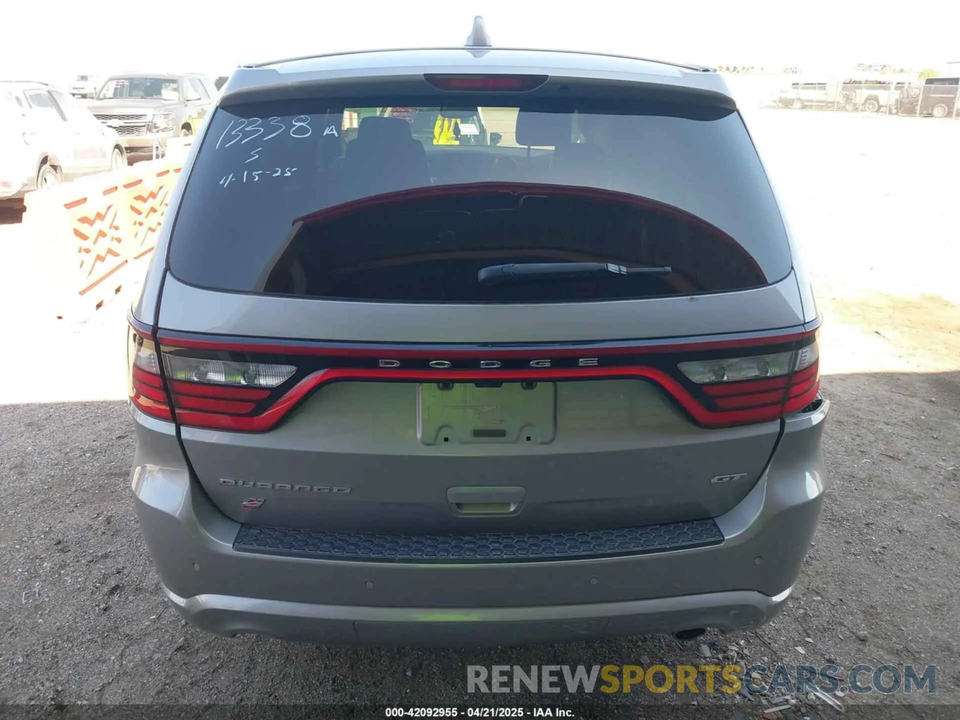 16 Photograph of a damaged car 1C4RDJDG8LC260402 DODGE DURANGO 2020