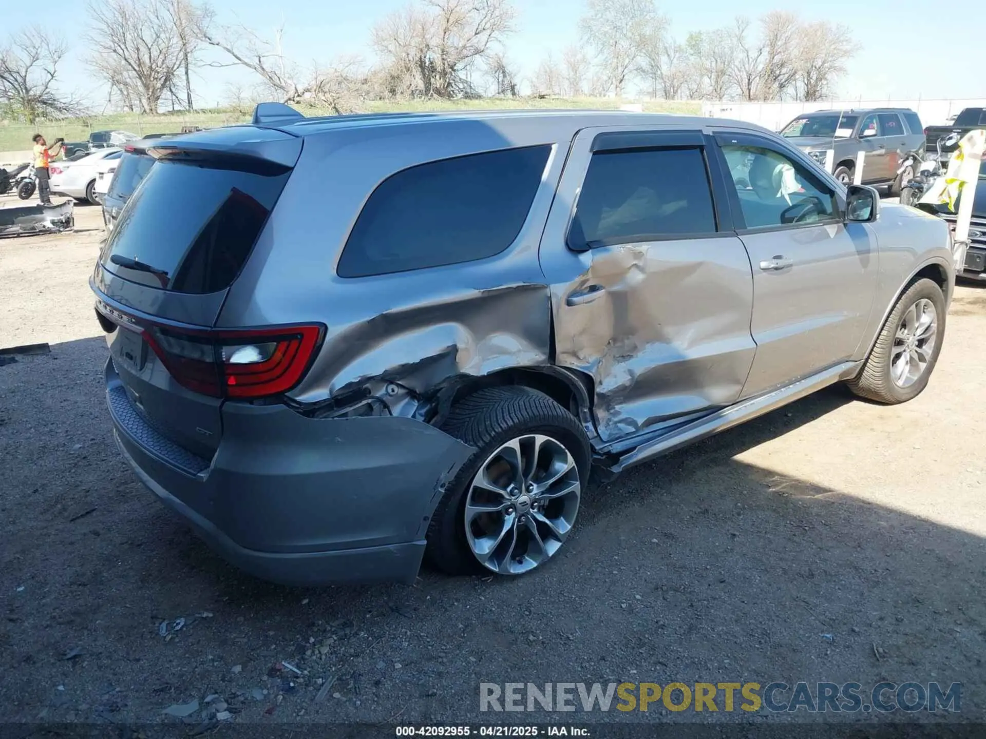 4 Photograph of a damaged car 1C4RDJDG8LC260402 DODGE DURANGO 2020