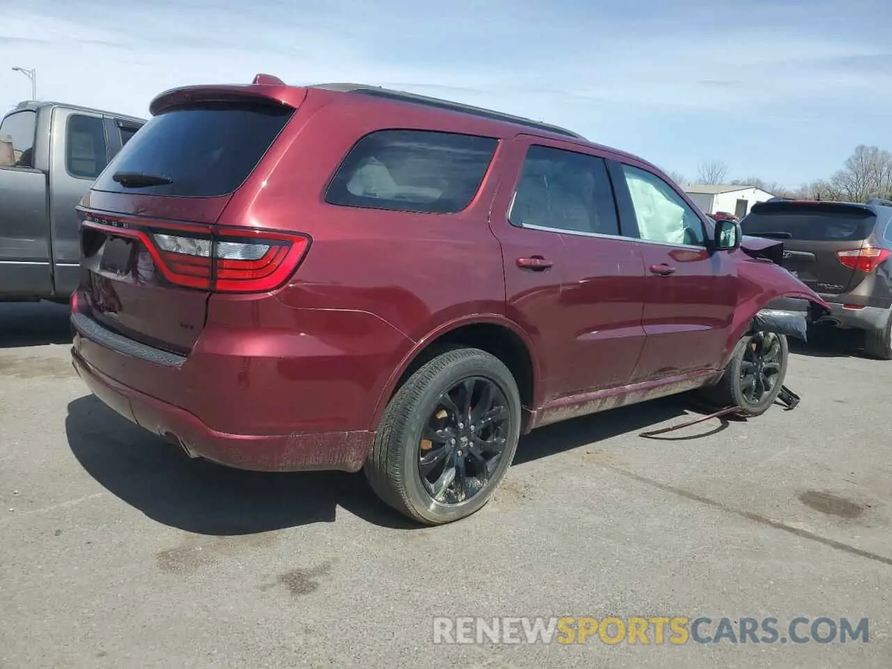 3 Фотография поврежденного автомобиля 1C4RDJDG9LC352621 DODGE DURANGO 2020