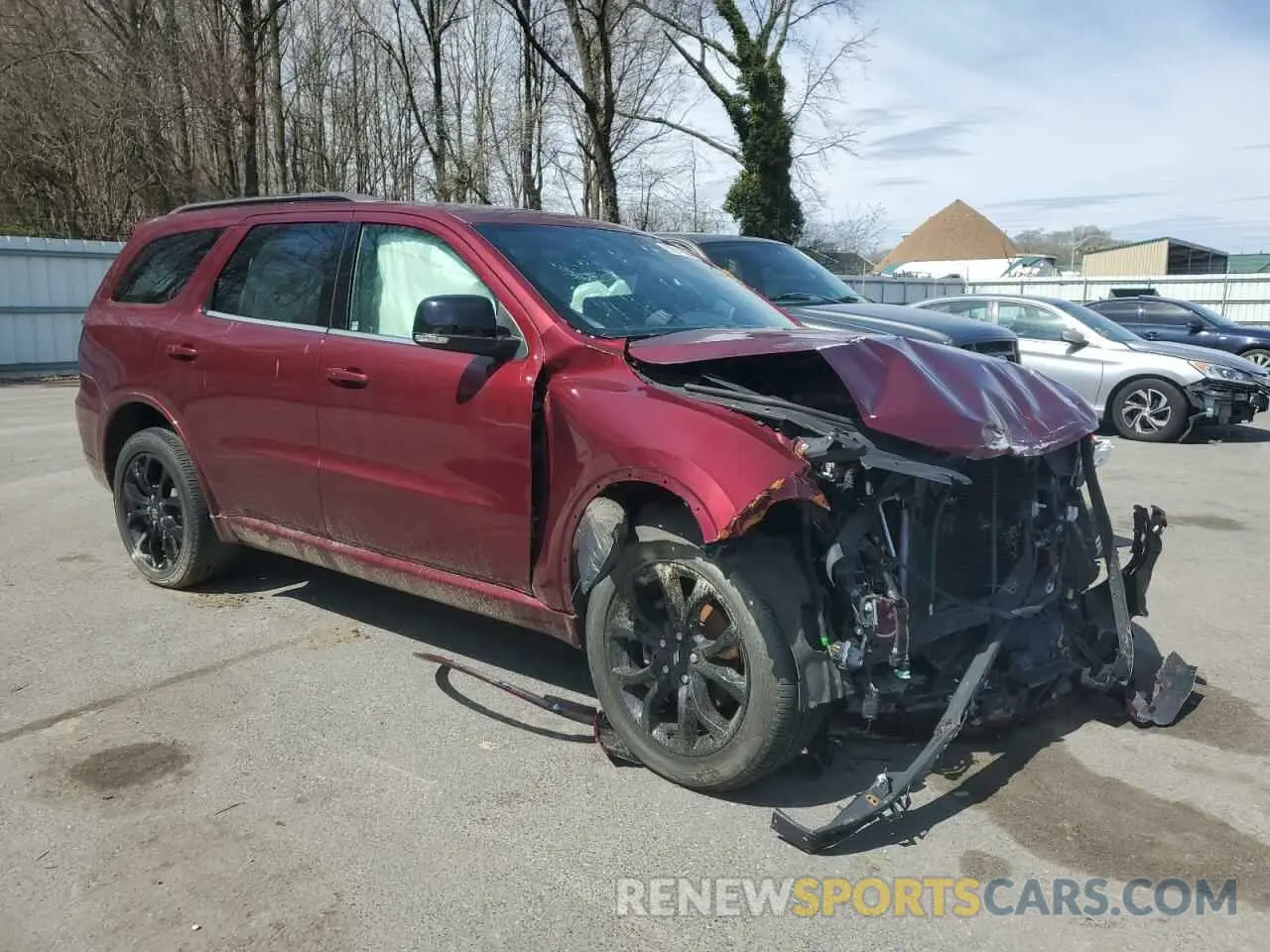 4 Фотография поврежденного автомобиля 1C4RDJDG9LC352621 DODGE DURANGO 2020