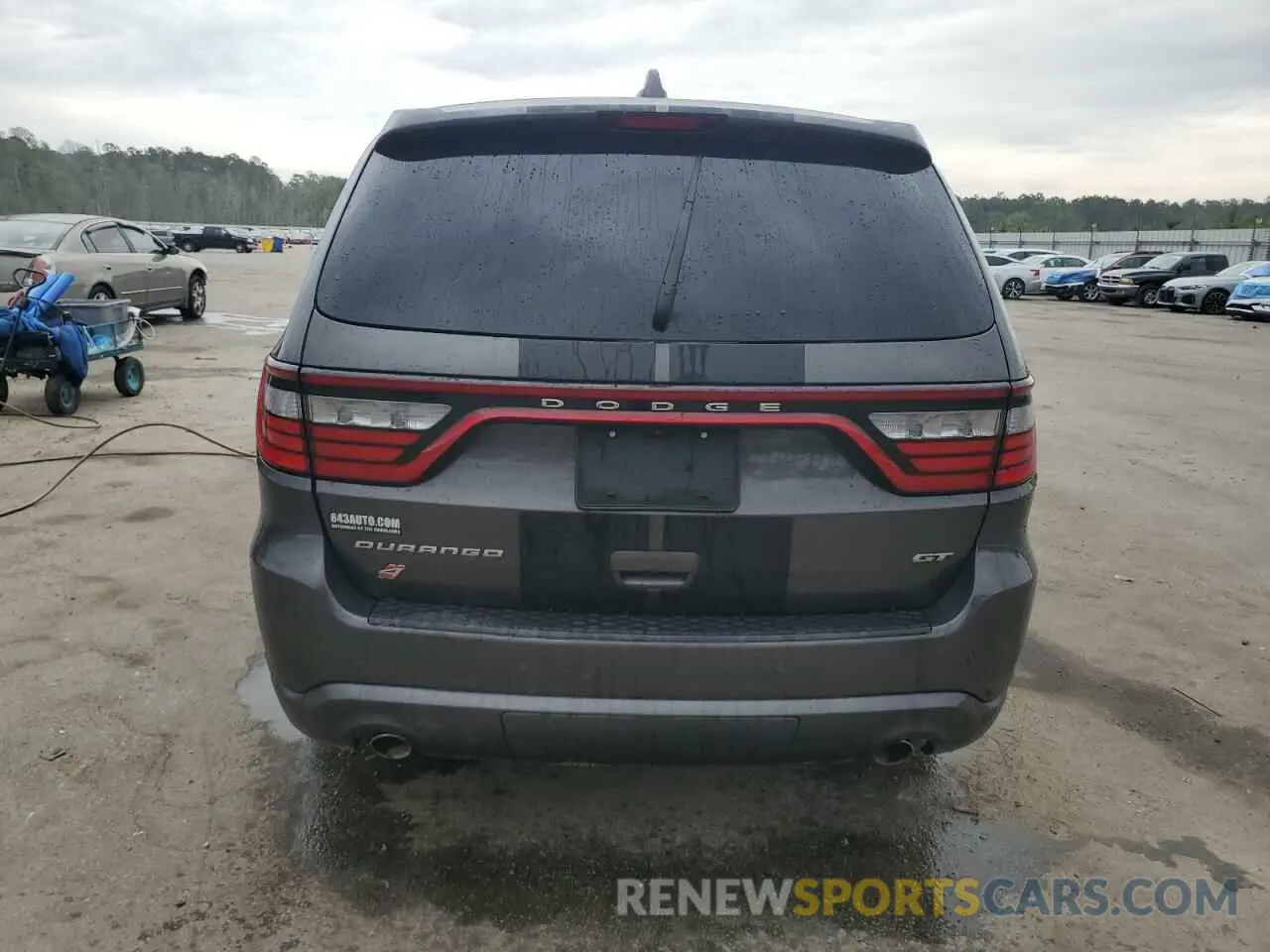 6 Photograph of a damaged car 1C4RDJDGXLC297063 DODGE DURANGO 2020