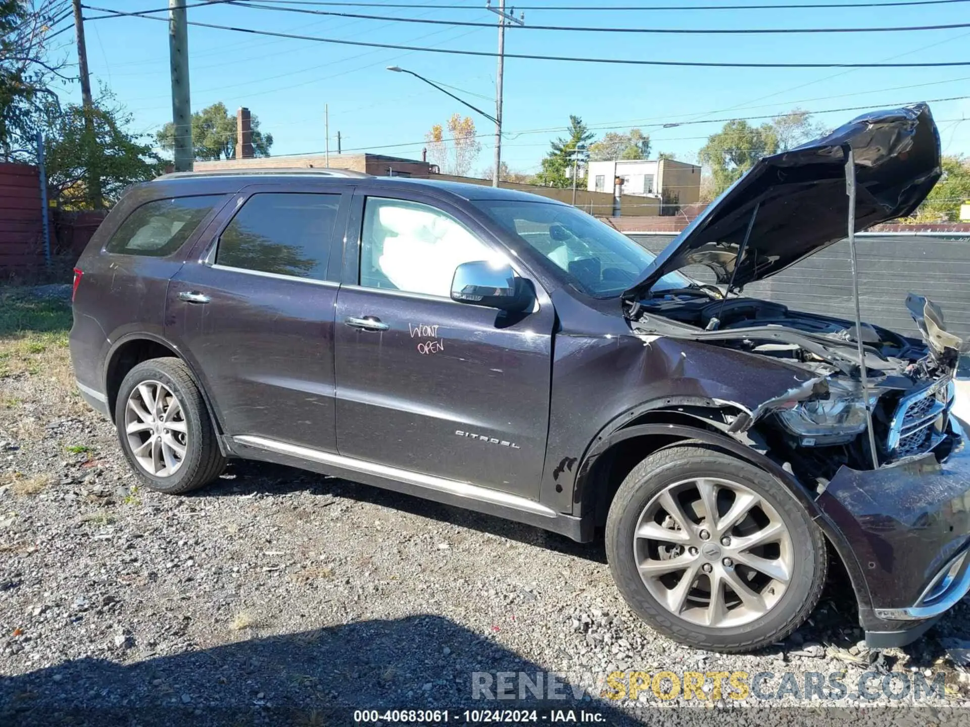 13 Photograph of a damaged car 1C4RDJEG6LC281151 DODGE DURANGO 2020