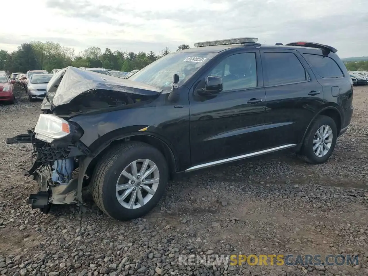 1 Photograph of a damaged car 1C4RDJFG5LC369820 DODGE DURANGO 2020
