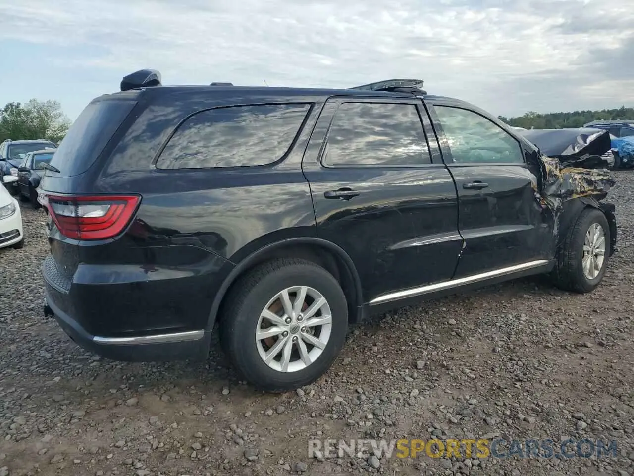 3 Photograph of a damaged car 1C4RDJFG5LC369820 DODGE DURANGO 2020