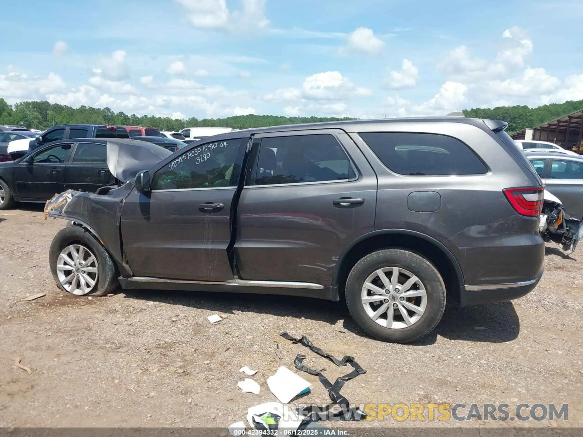 13 Photograph of a damaged car 1C4RDJFG8LC443280 DODGE DURANGO 2020