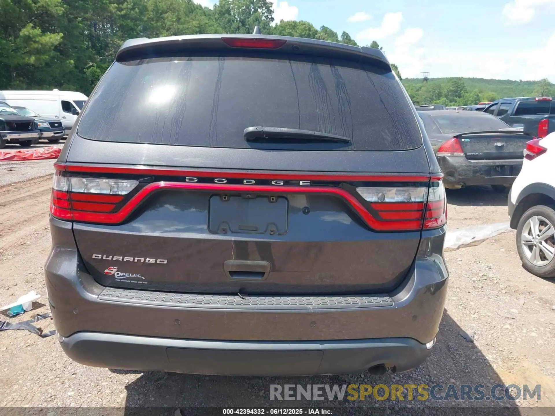 15 Photograph of a damaged car 1C4RDJFG8LC443280 DODGE DURANGO 2020
