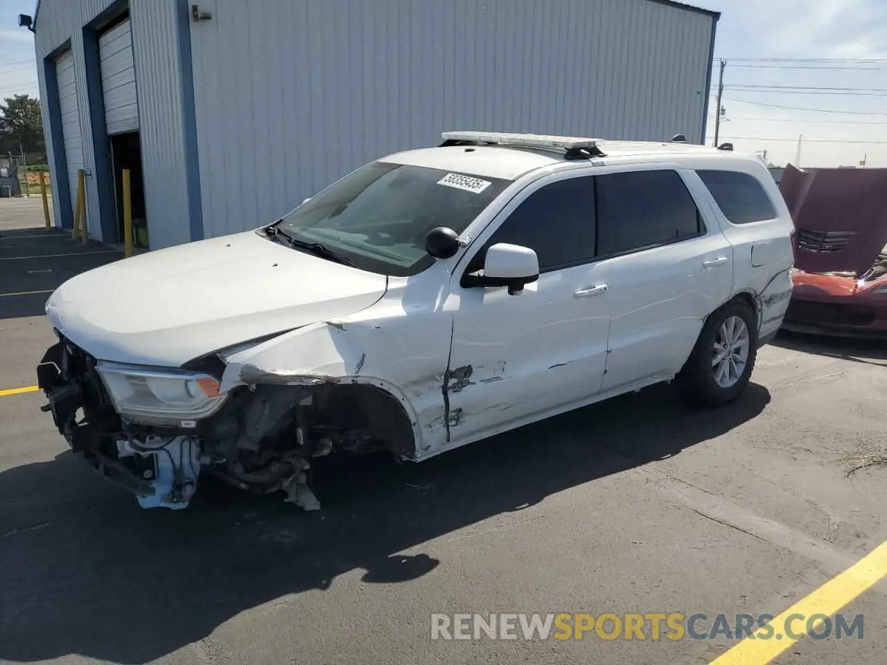 1 Фотография поврежденного автомобиля 1C4RDJFG9LC345570 DODGE DURANGO 2020