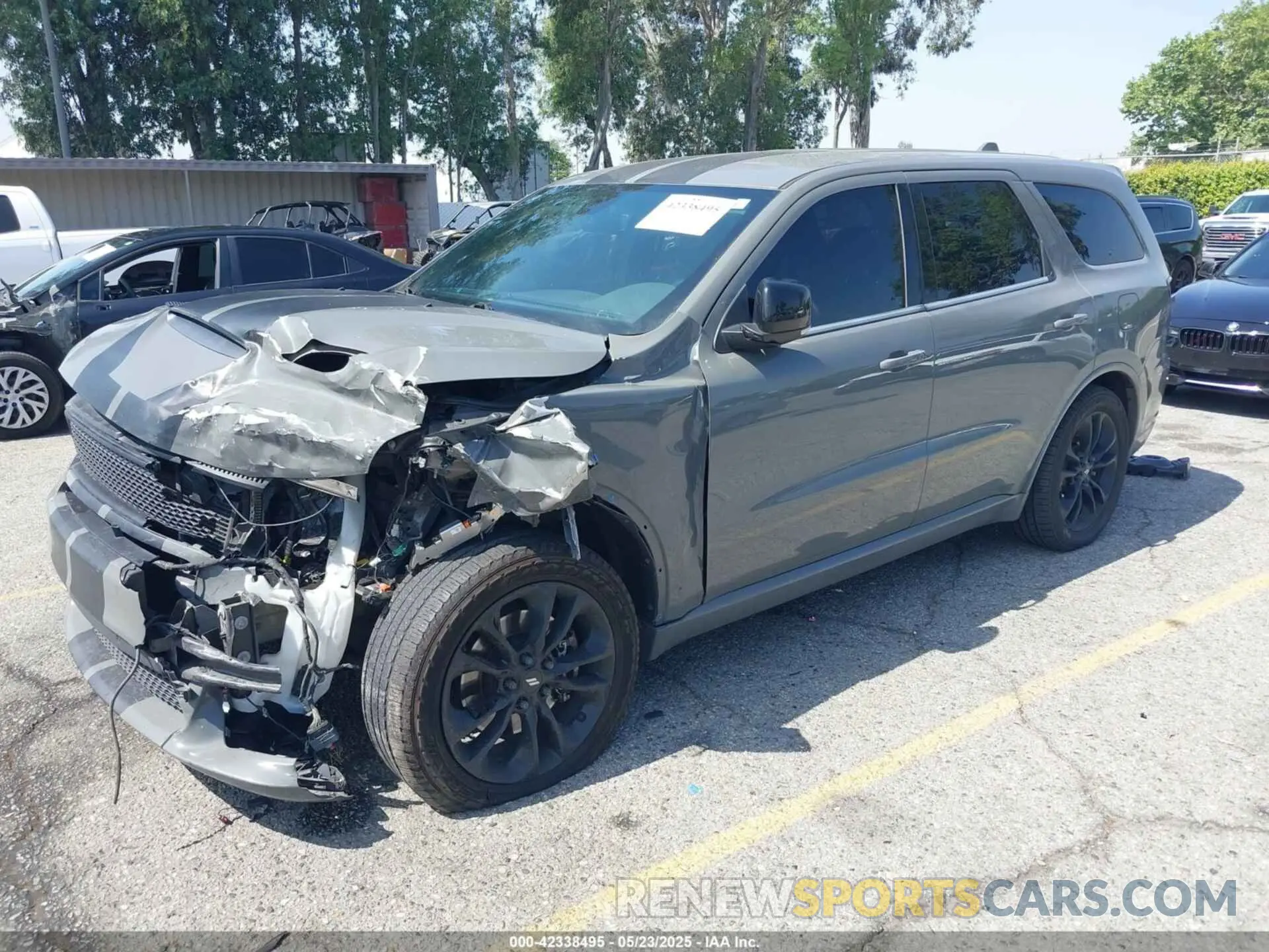 2 Фотография поврежденного автомобиля 1C4SDHCT4LC381145 DODGE DURANGO 2020