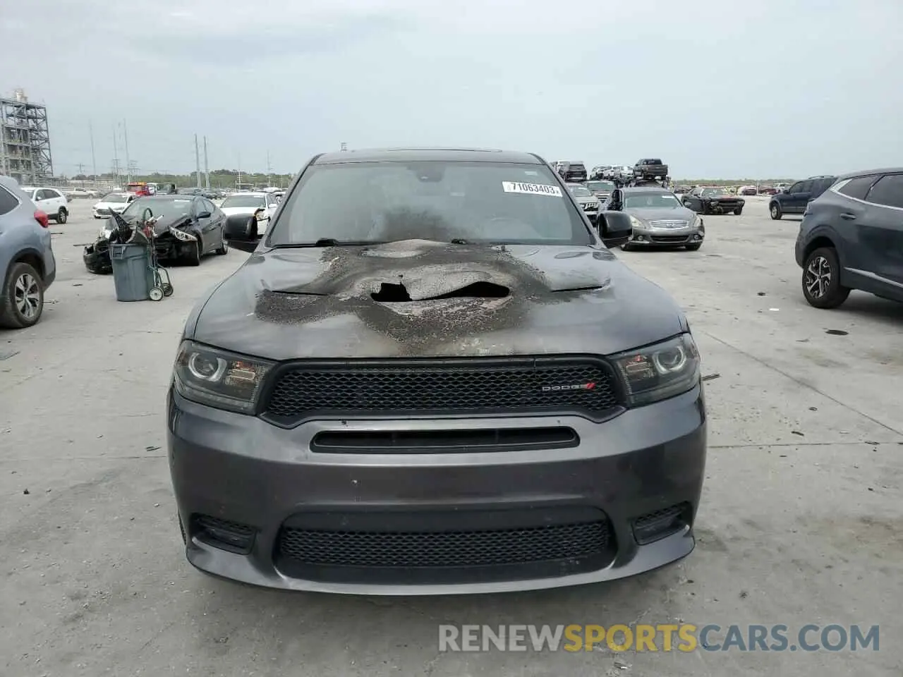 5 Фотография поврежденного автомобиля 1C4SDHCT8LC393511 DODGE DURANGO 2020
