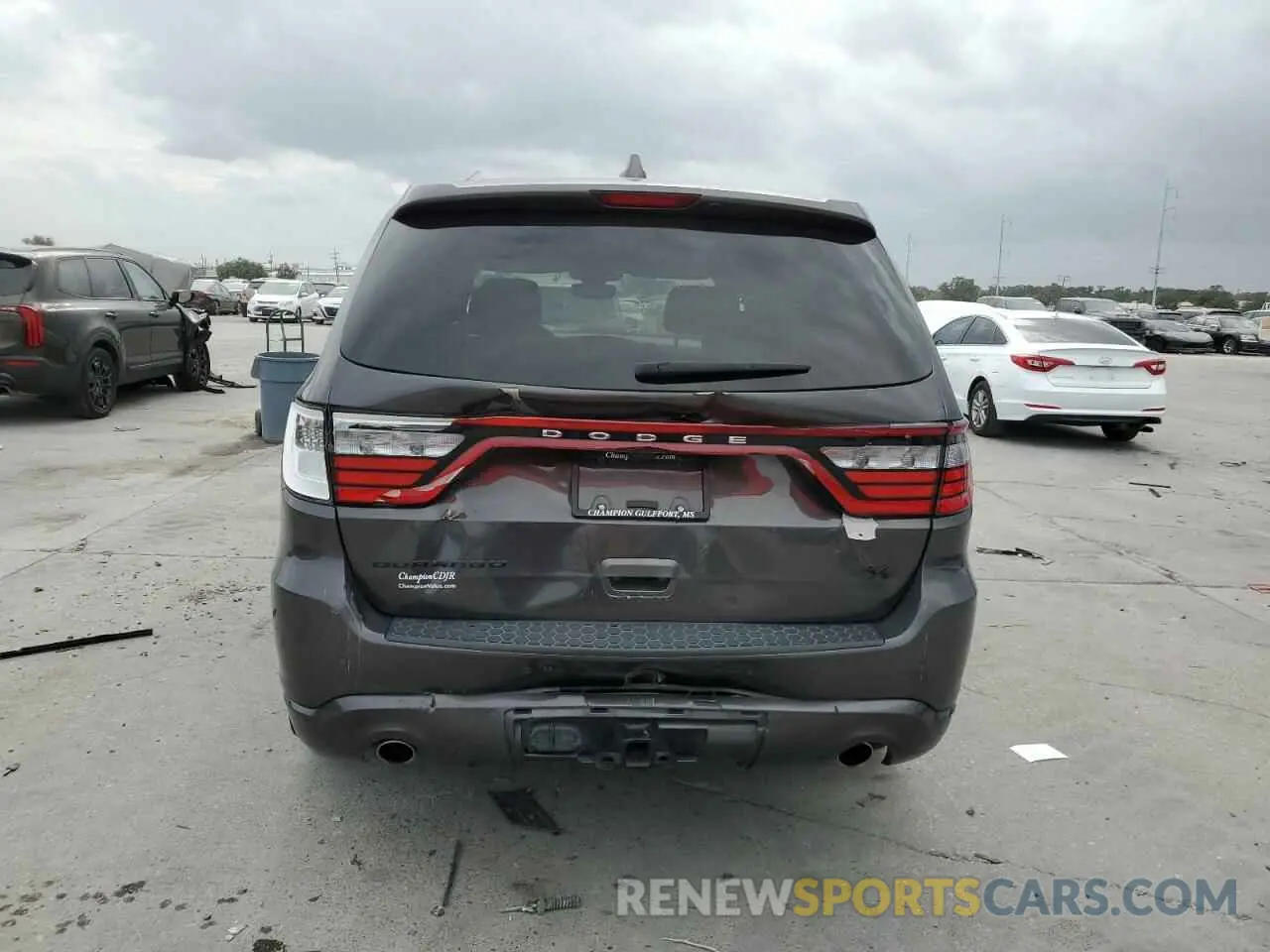 6 Фотография поврежденного автомобиля 1C4SDHCT8LC393511 DODGE DURANGO 2020