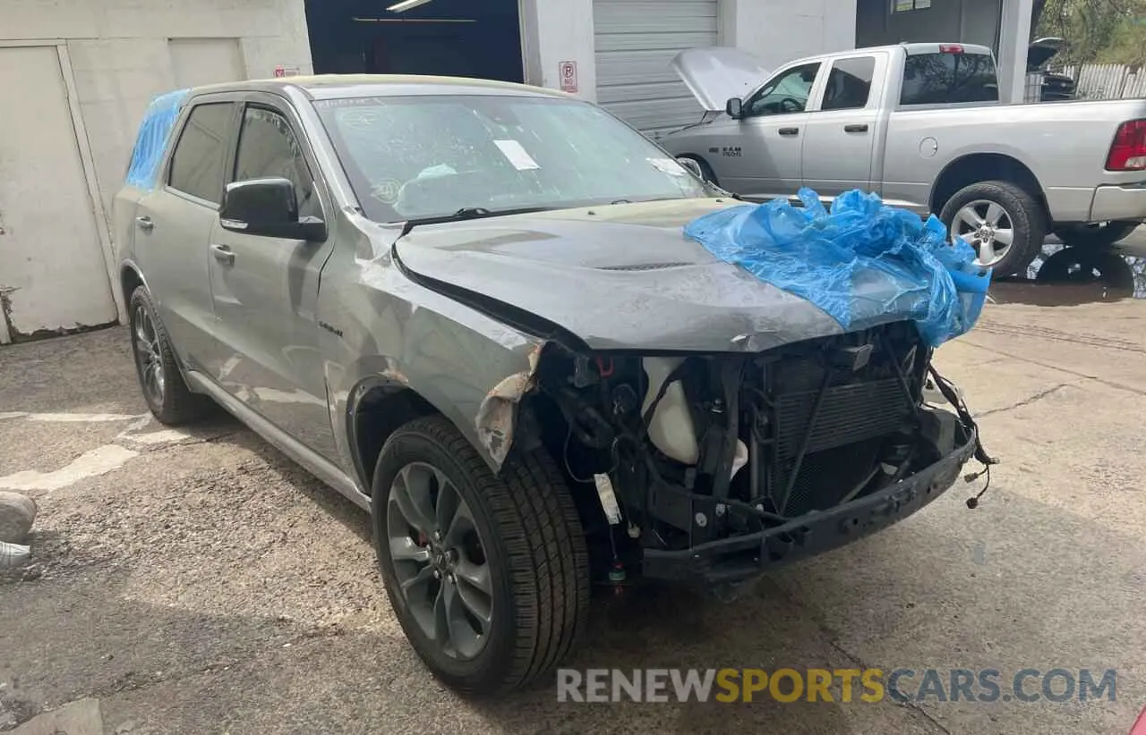 1 Photograph of a damaged car 1C4SDJCT0LC395437 DODGE DURANGO 2020