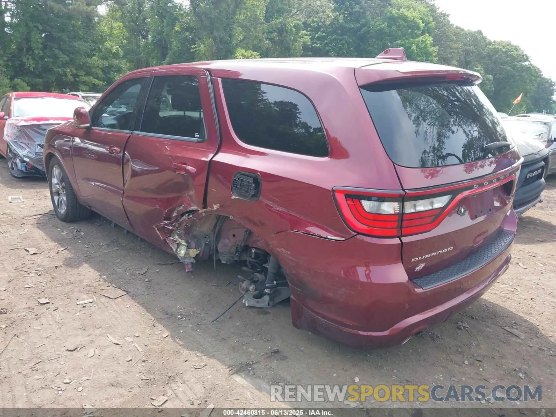 3 Photograph of a damaged car 1C4SDJCT3LC114991 DODGE DURANGO 2020