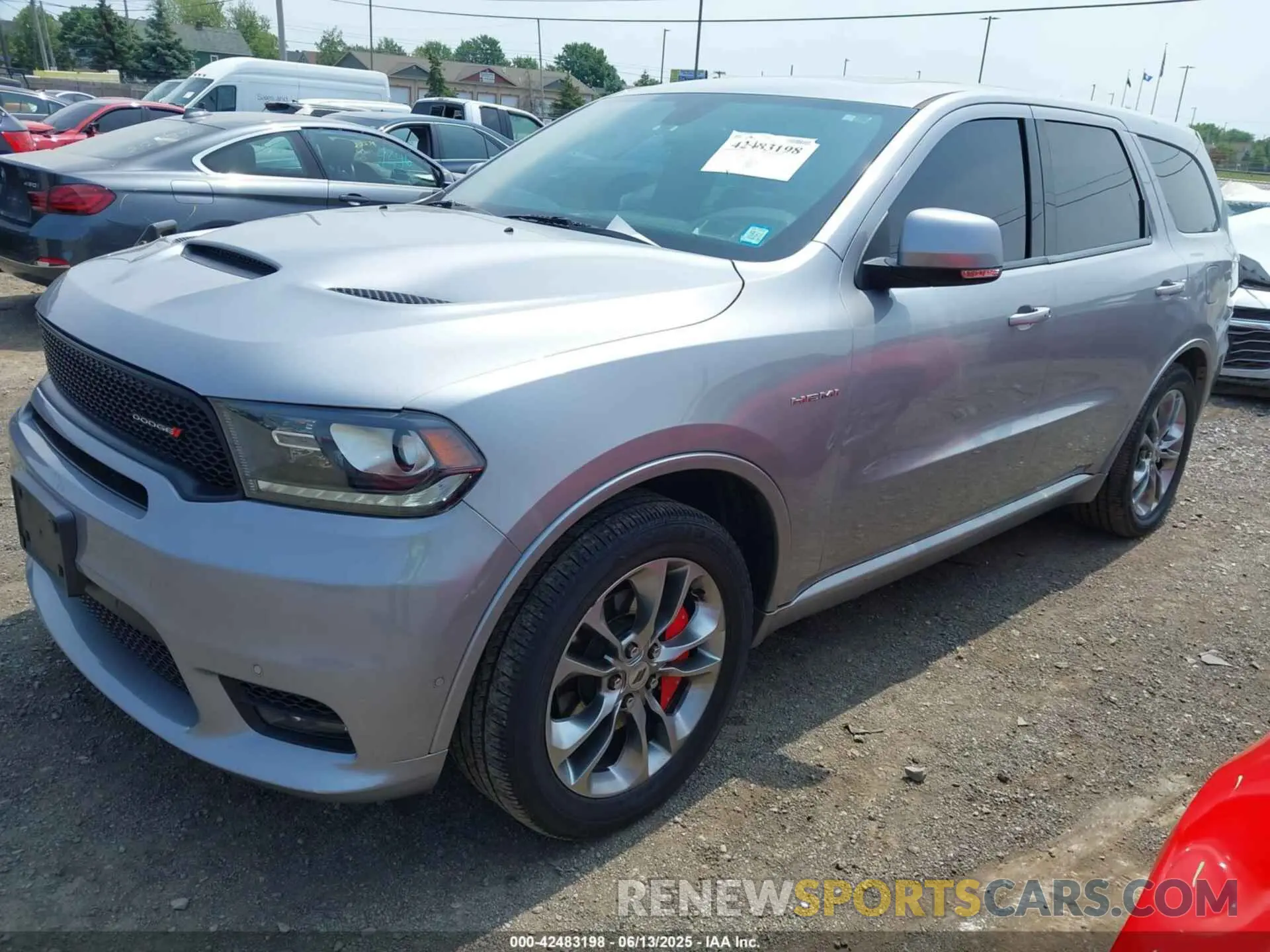 2 Фотография поврежденного автомобиля 1C4SDJCT5LC114927 DODGE DURANGO 2020