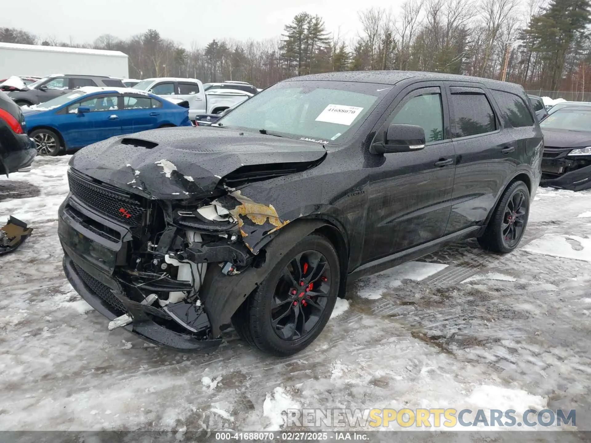 2 Photograph of a damaged car 1C4SDJCT6LC165370 DODGE DURANGO 2020