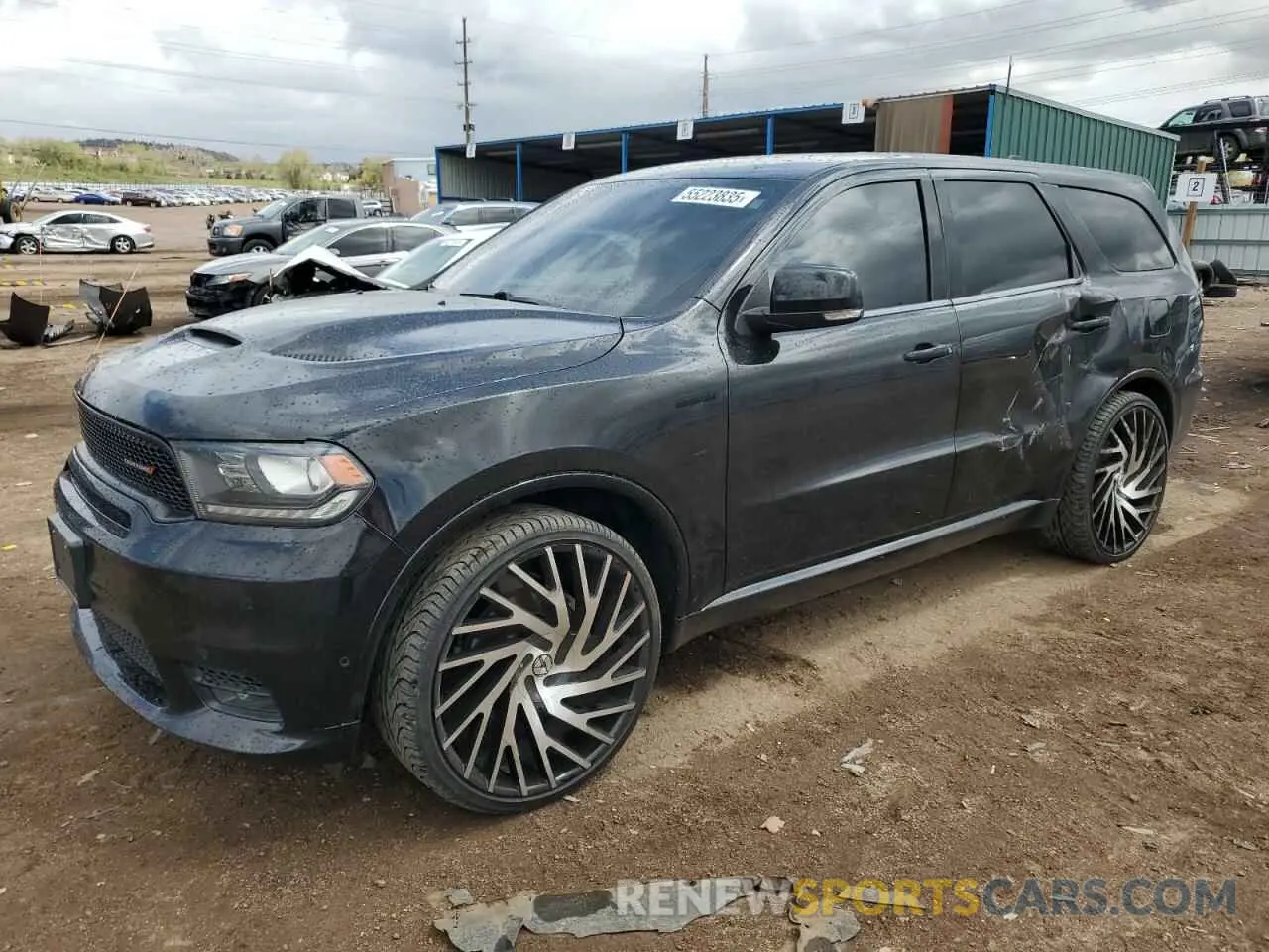 1 Фотография поврежденного автомобиля 1C4SDJCT9LC261977 DODGE DURANGO 2020
