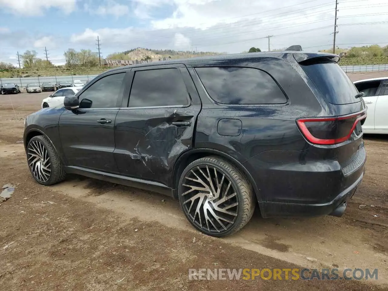 2 Фотография поврежденного автомобиля 1C4SDJCT9LC261977 DODGE DURANGO 2020