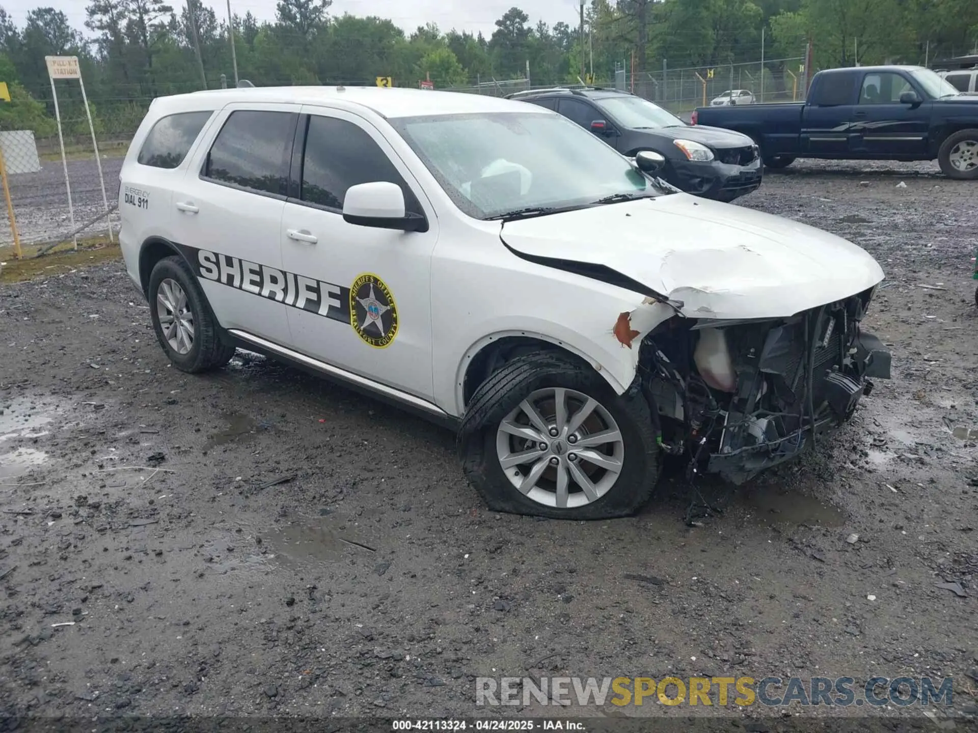 1 Photograph of a damaged car 1C4SDJFT4LC301863 DODGE DURANGO 2020