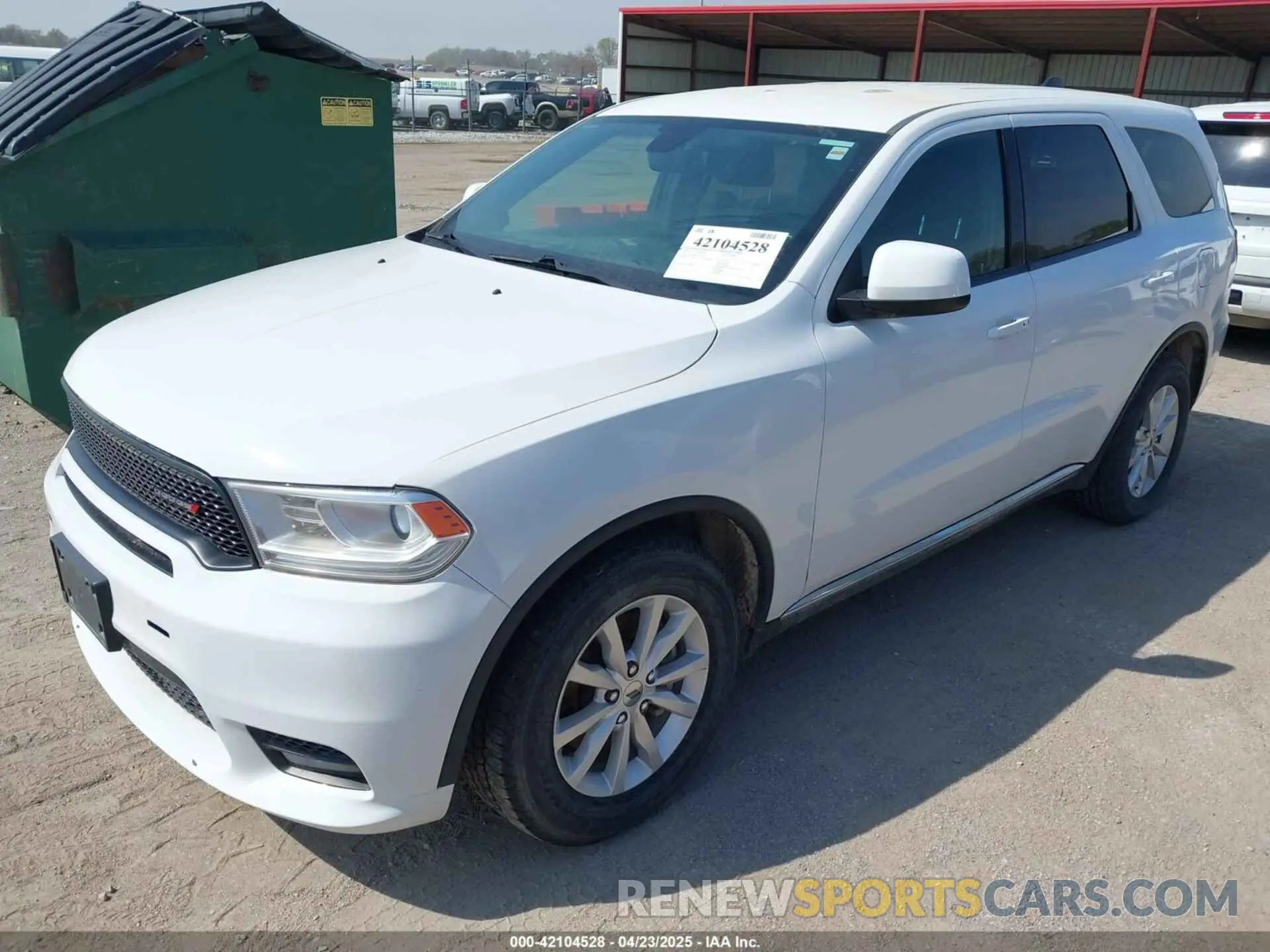 2 Photograph of a damaged car 1C4SDJFT5LC431893 DODGE DURANGO 2020