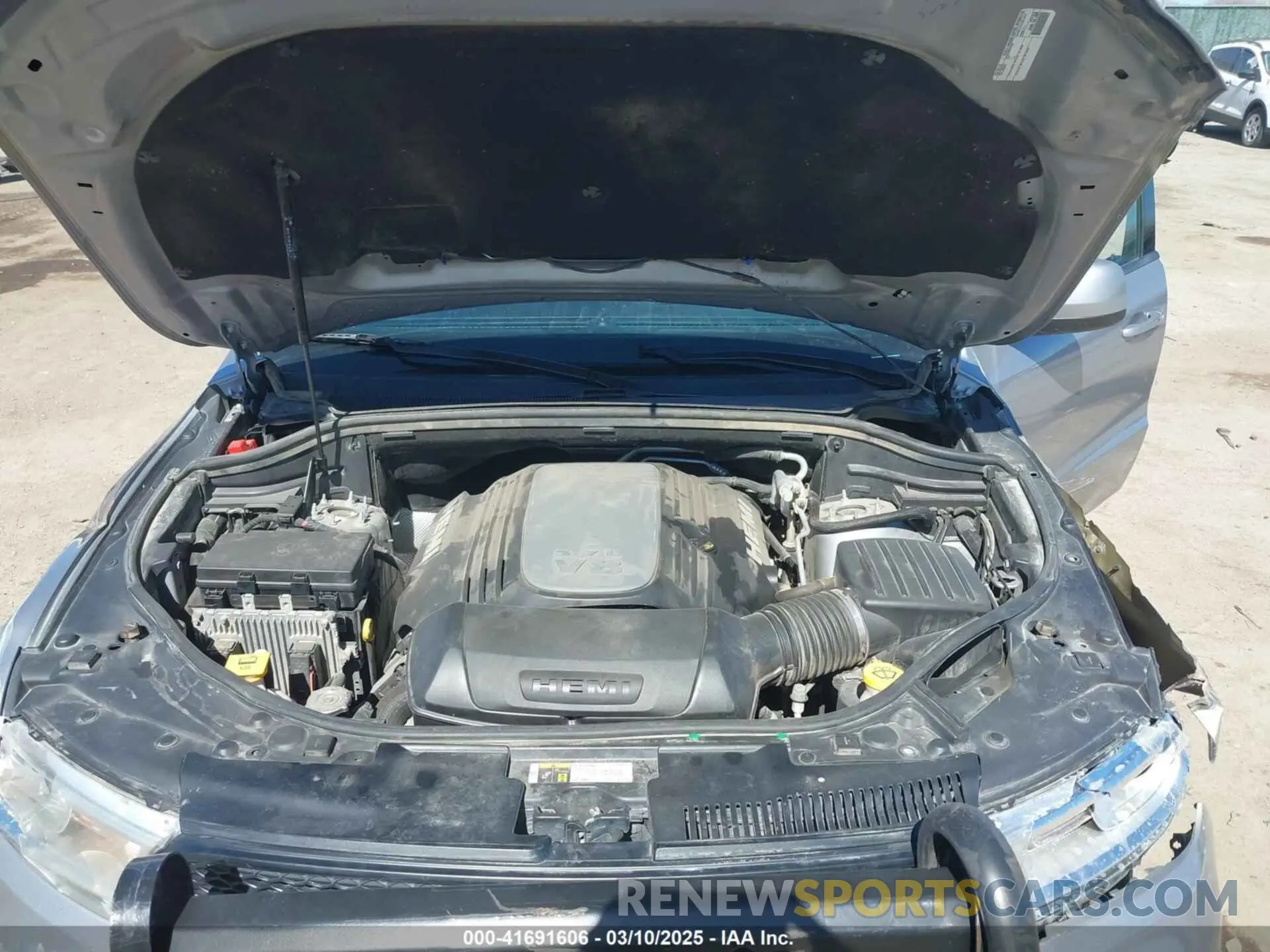 10 Фотография поврежденного автомобиля 1C4SDJFTXLC381850 DODGE DURANGO 2020
