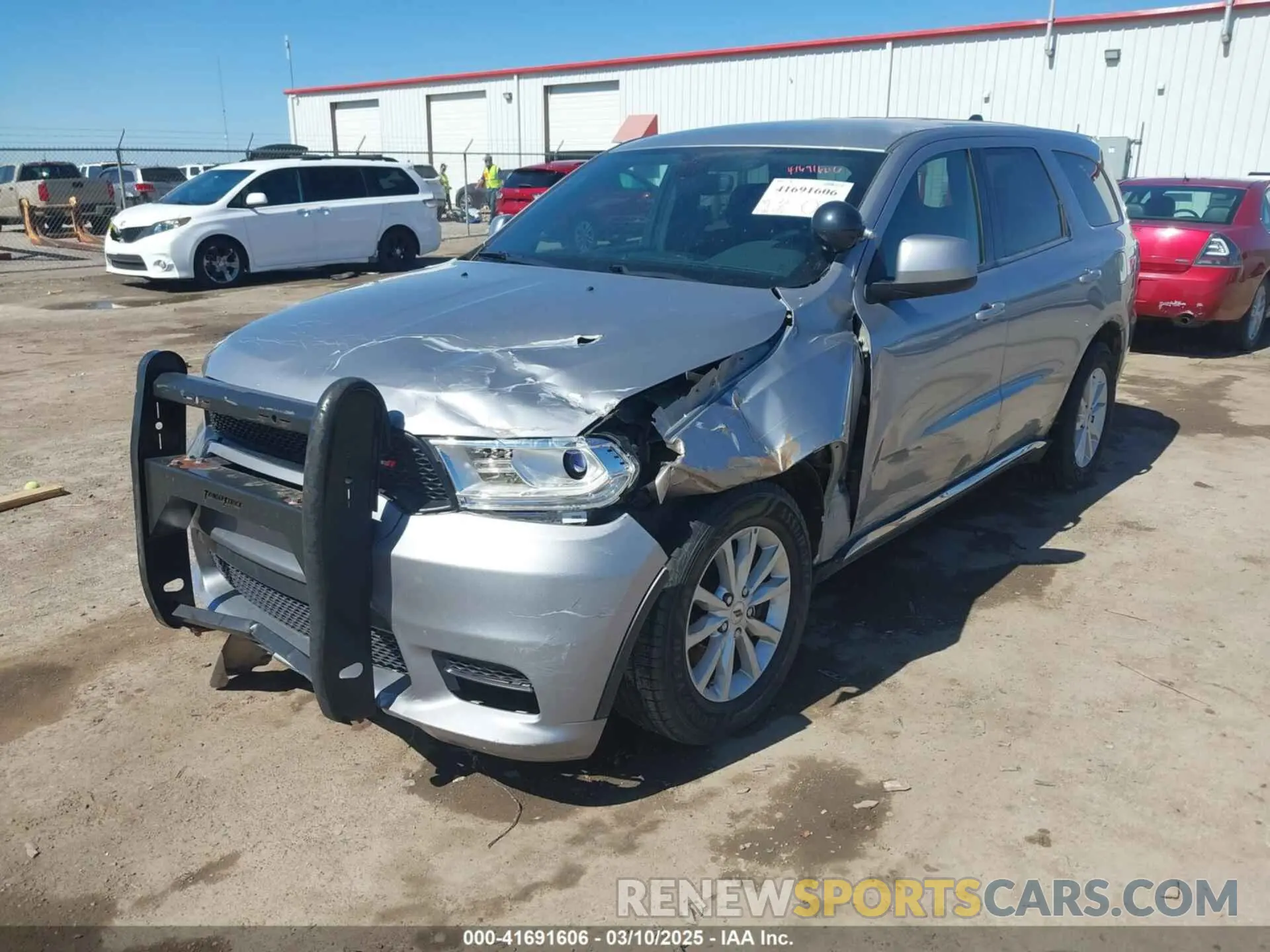 2 Фотография поврежденного автомобиля 1C4SDJFTXLC381850 DODGE DURANGO 2020