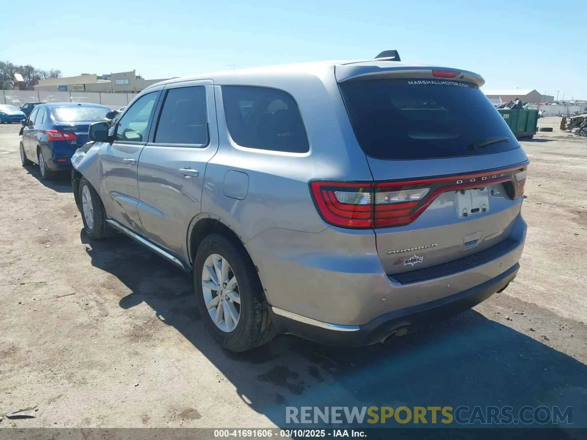 3 Фотография поврежденного автомобиля 1C4SDJFTXLC381850 DODGE DURANGO 2020