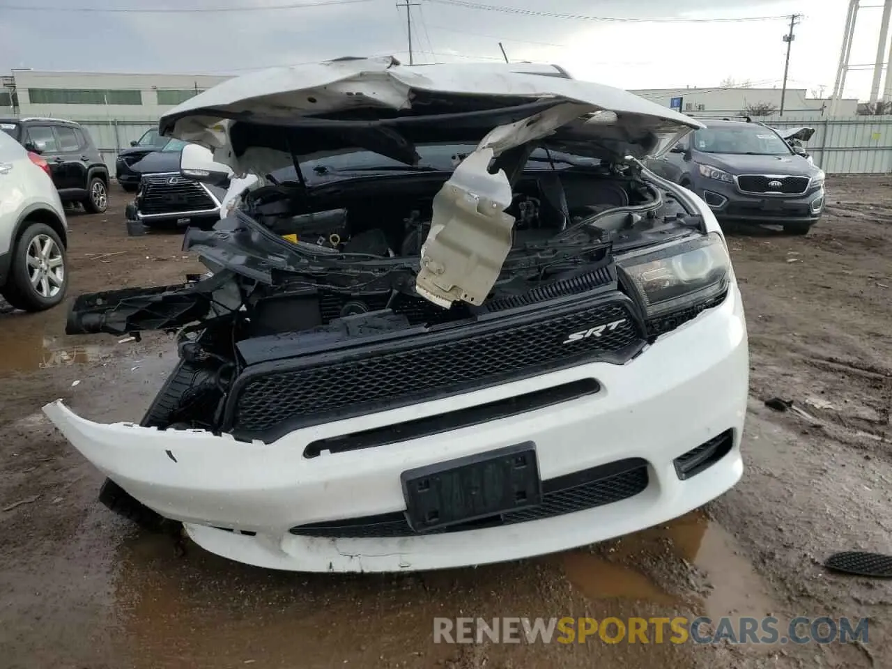 5 Фотография поврежденного автомобиля 1C4SDJGJXLC257560 DODGE DURANGO 2020