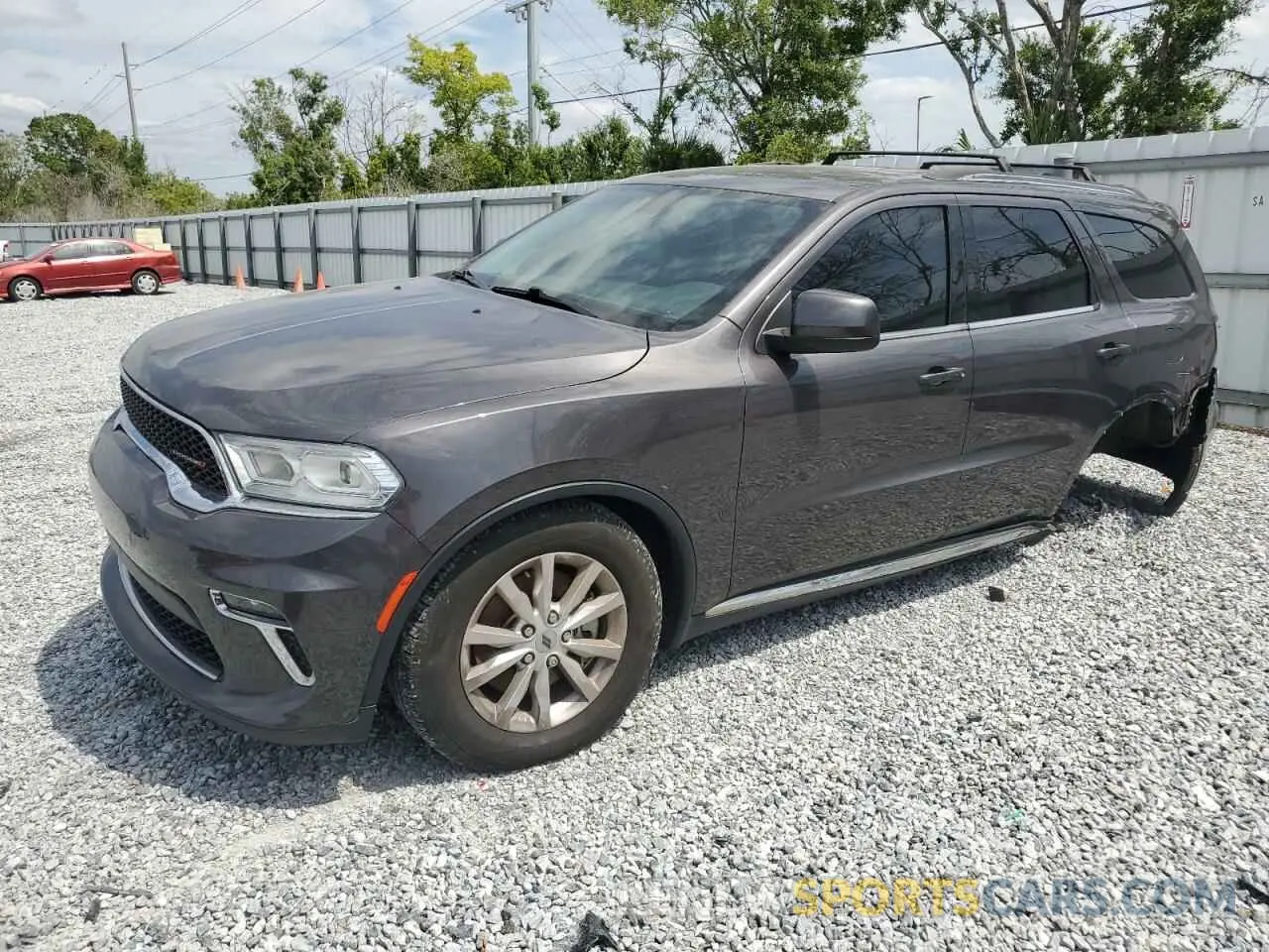 1 Photograph of a damaged car 1C4RDHAG1MC825328 DODGE DURANGO 2021