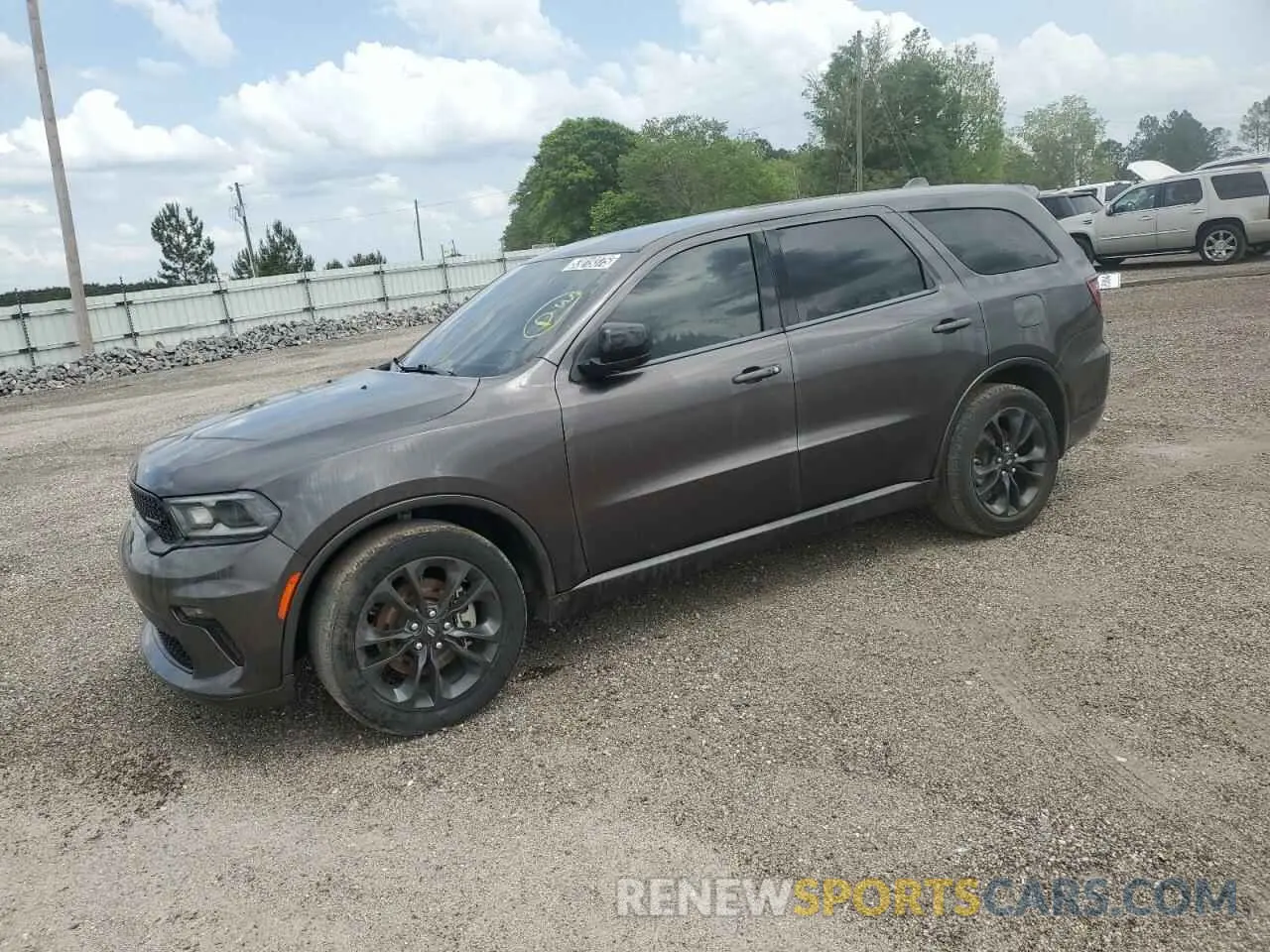 1 Photograph of a damaged car 1C4RDHAG3MC660124 DODGE DURANGO 2021