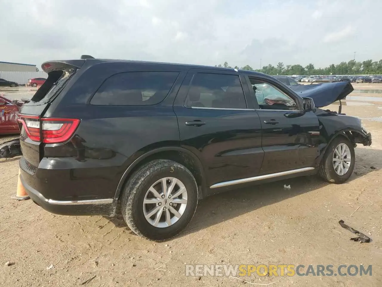 3 Photograph of a damaged car 1C4RDHAG5MC721473 DODGE DURANGO 2021