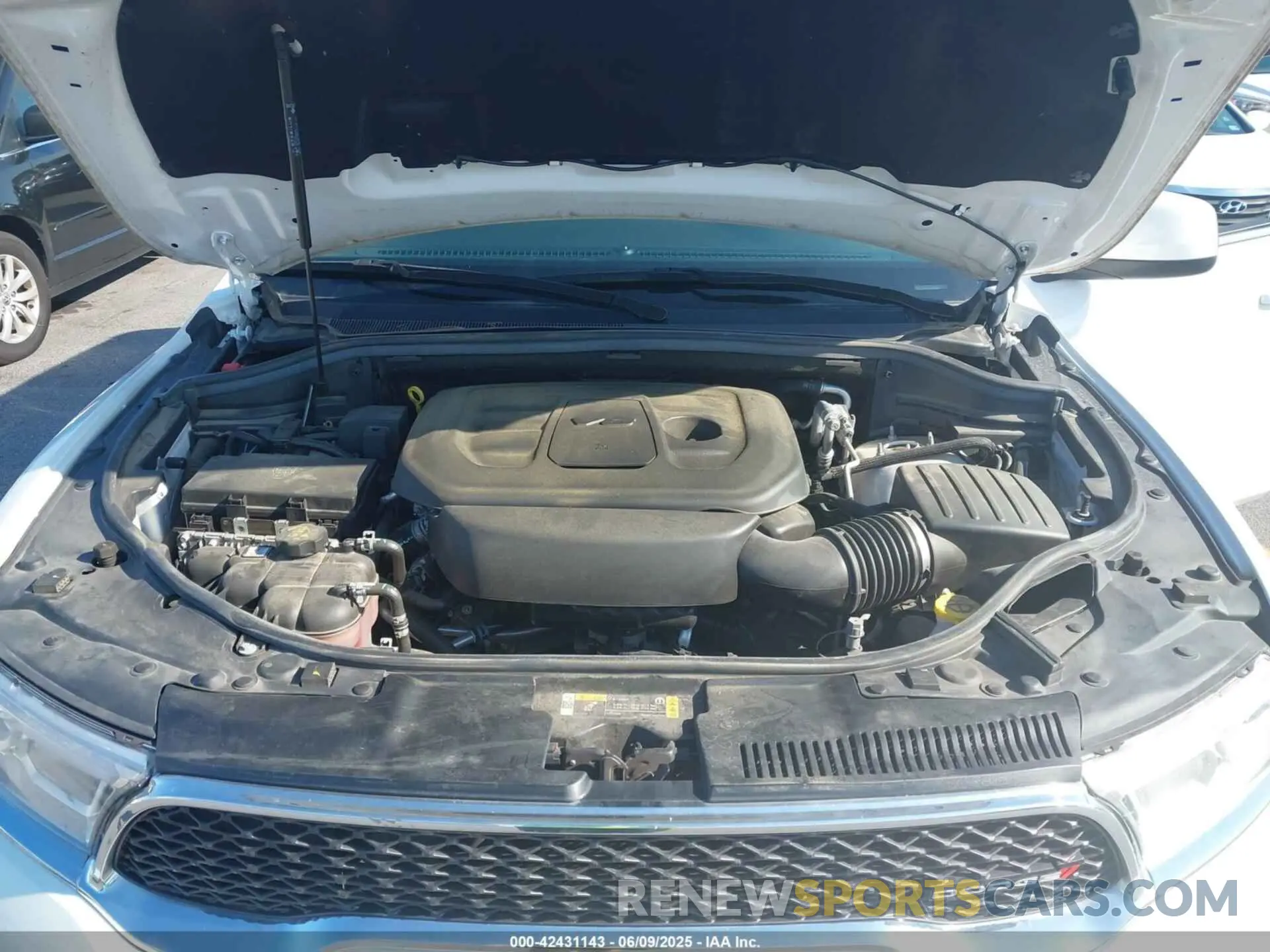 10 Photograph of a damaged car 1C4RDHAG6MC721451 DODGE DURANGO 2021