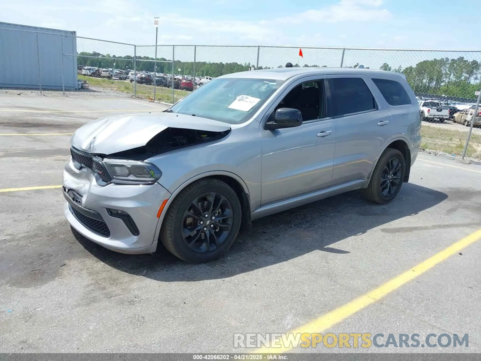 2 Фотография поврежденного автомобиля 1C4RDHAG7MC825107 DODGE DURANGO 2021