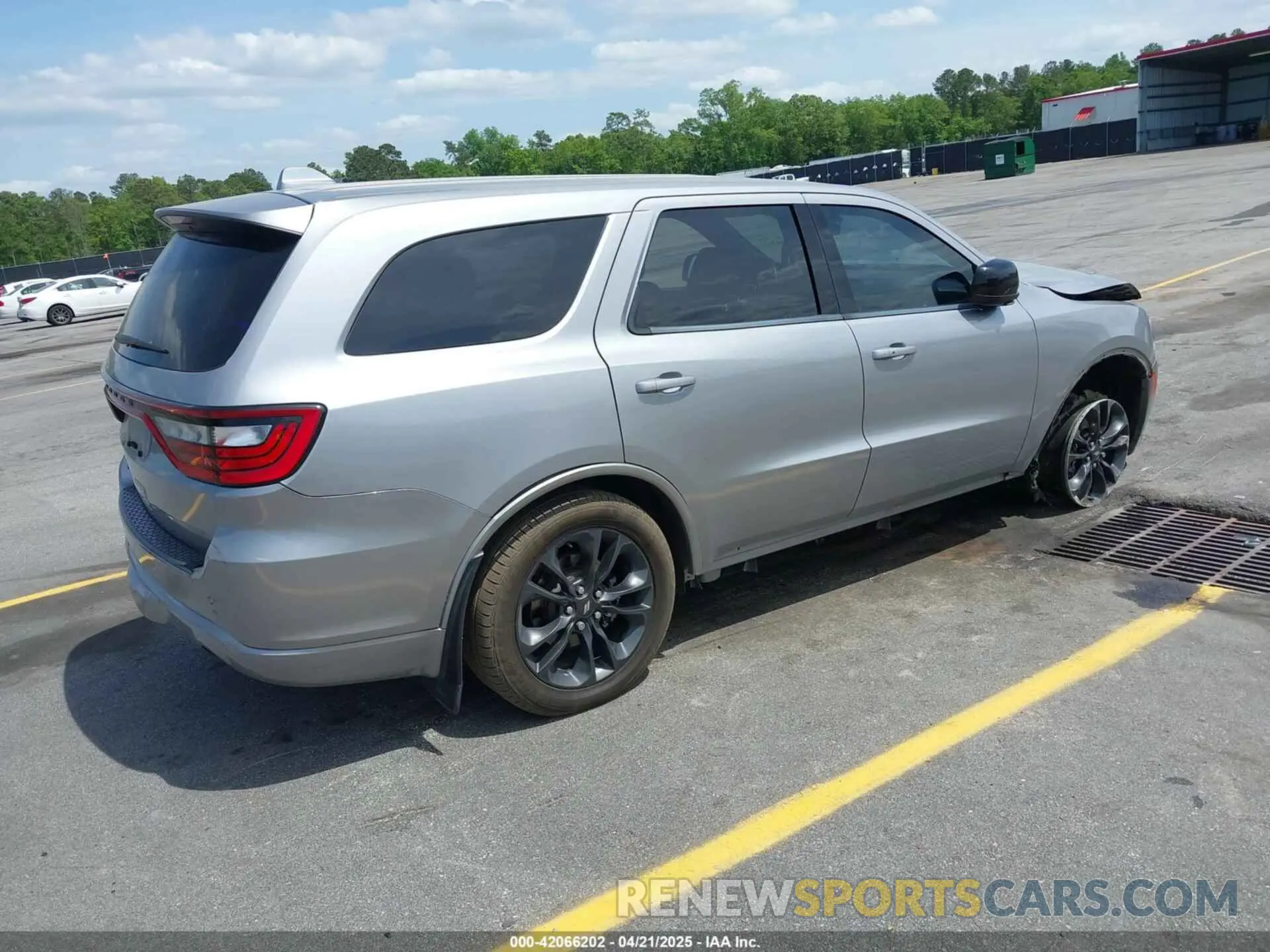 4 Фотография поврежденного автомобиля 1C4RDHAG7MC825107 DODGE DURANGO 2021