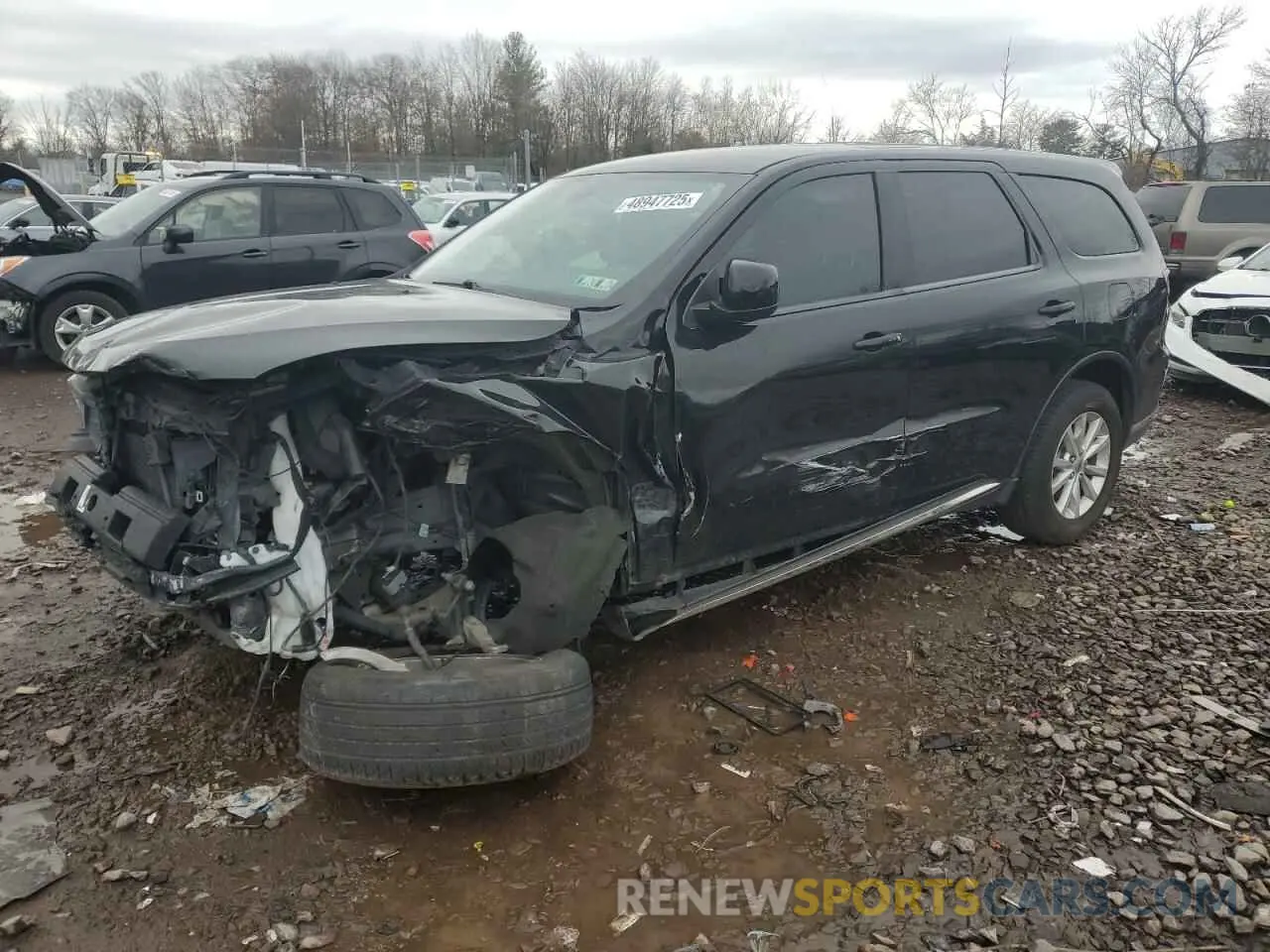 1 Фотография поврежденного автомобиля 1C4RDHAG8MC761725 DODGE DURANGO 2021