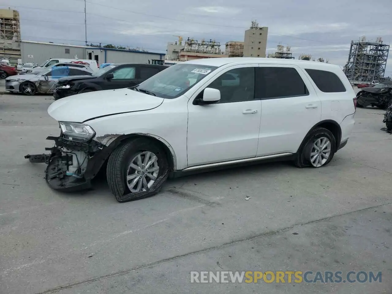 1 Photograph of a damaged car 1C4RDHAG9MC519428 DODGE DURANGO 2021
