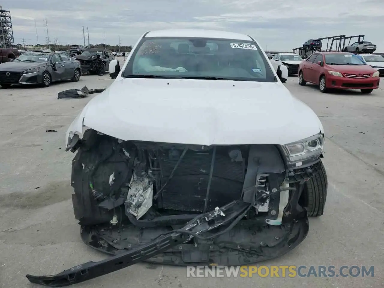 5 Photograph of a damaged car 1C4RDHAG9MC519428 DODGE DURANGO 2021