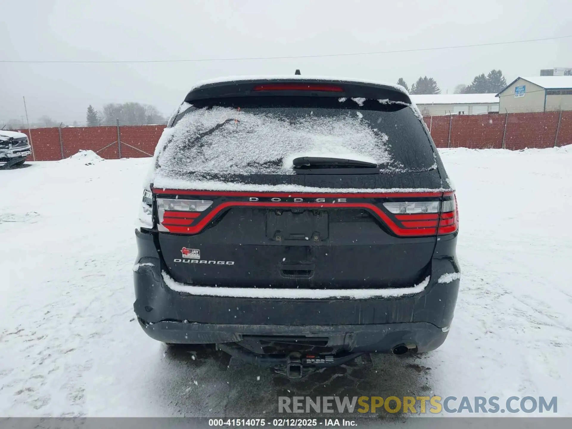 16 Photograph of a damaged car 1C4RDHAG9MC661181 DODGE DURANGO 2021