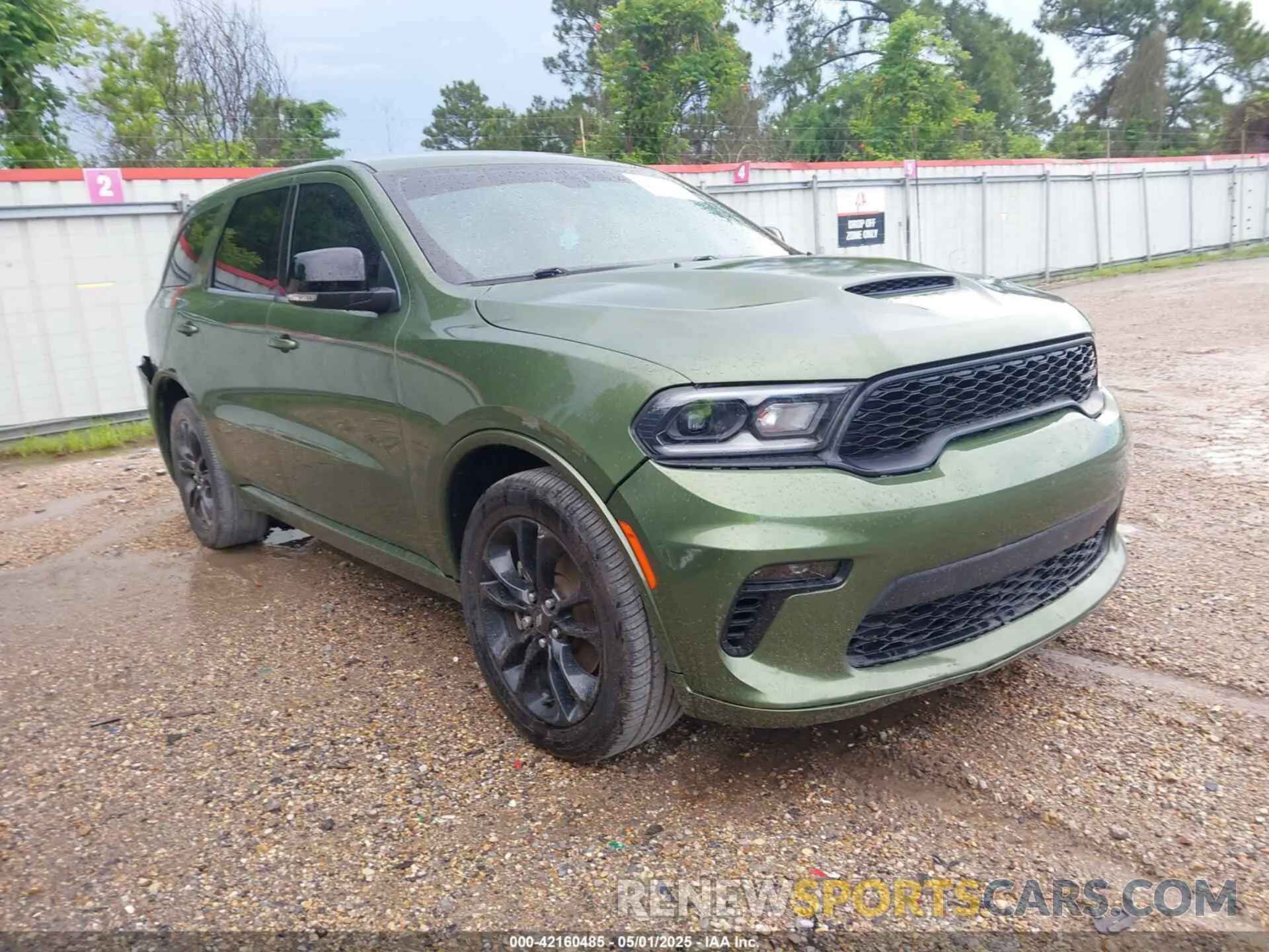1 Фотография поврежденного автомобиля 1C4RDHDG1MC660621 DODGE DURANGO 2021