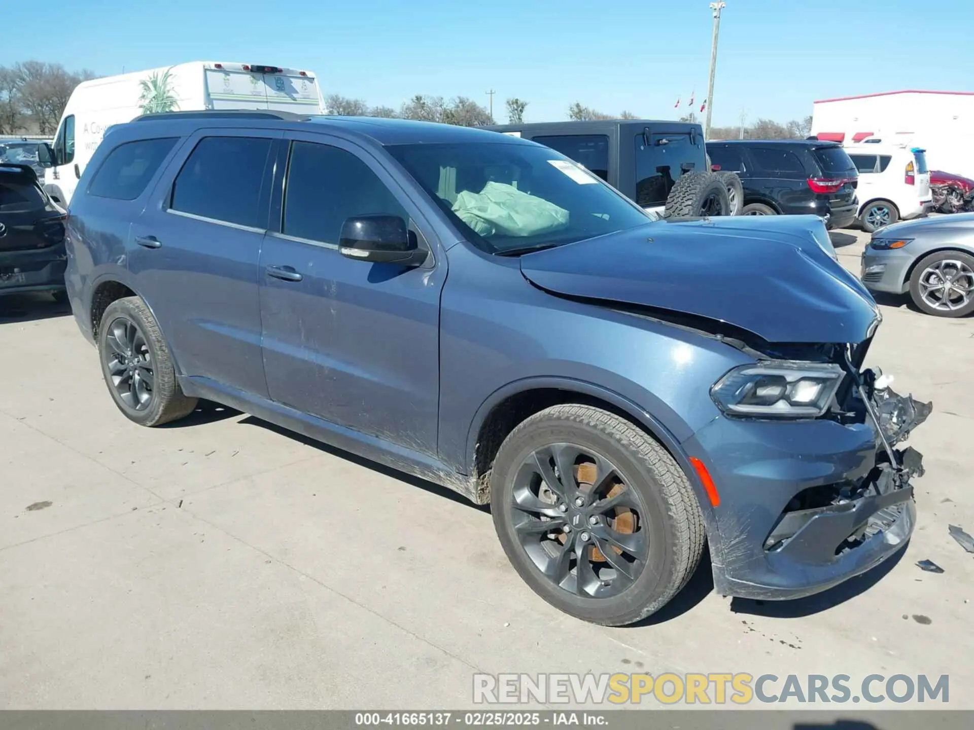 1 Photograph of a damaged car 1C4RDHDG2MC803947 DODGE DURANGO 2021