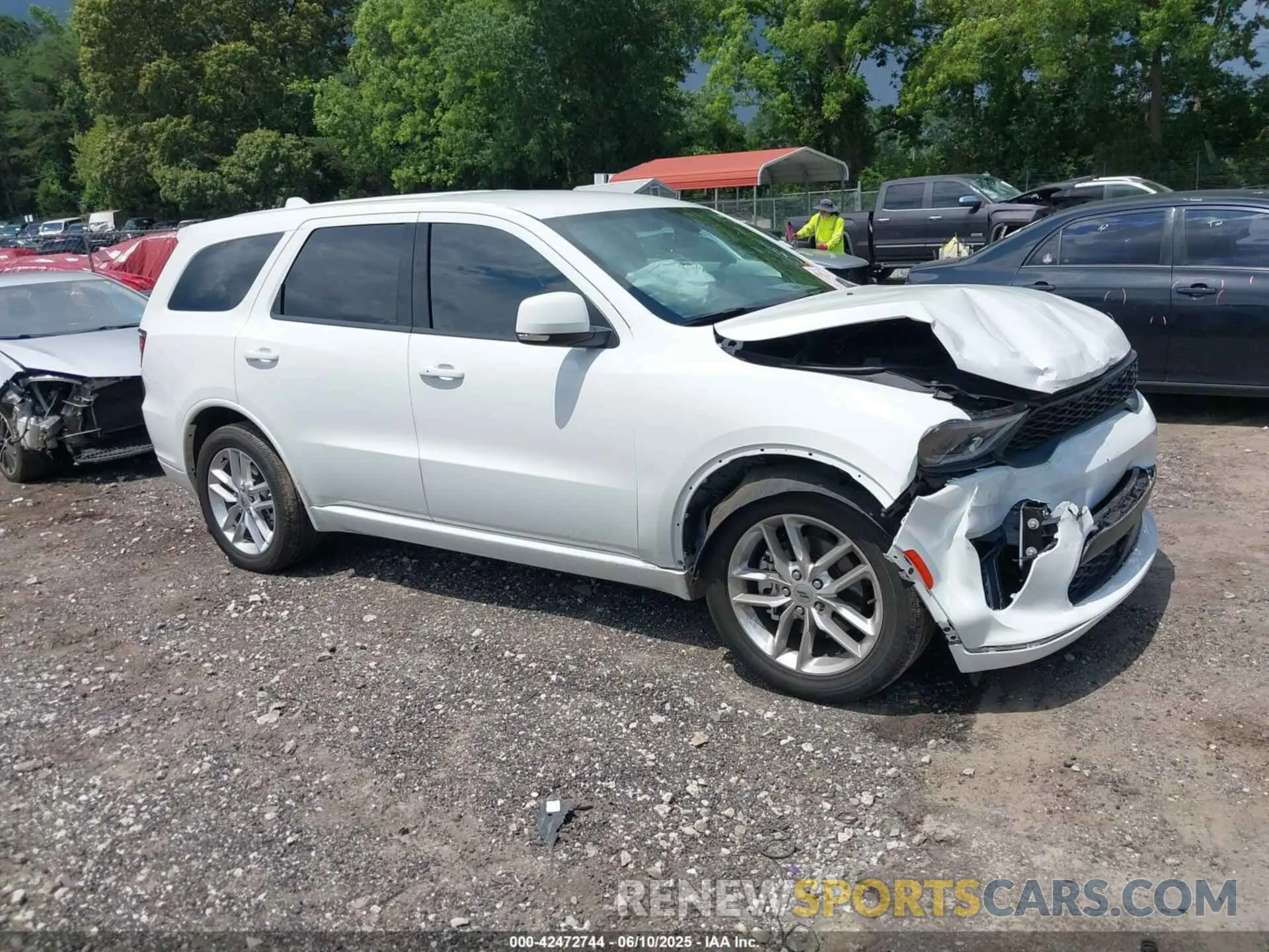1 Фотография поврежденного автомобиля 1C4RDHDG3MC715795 DODGE DURANGO 2021