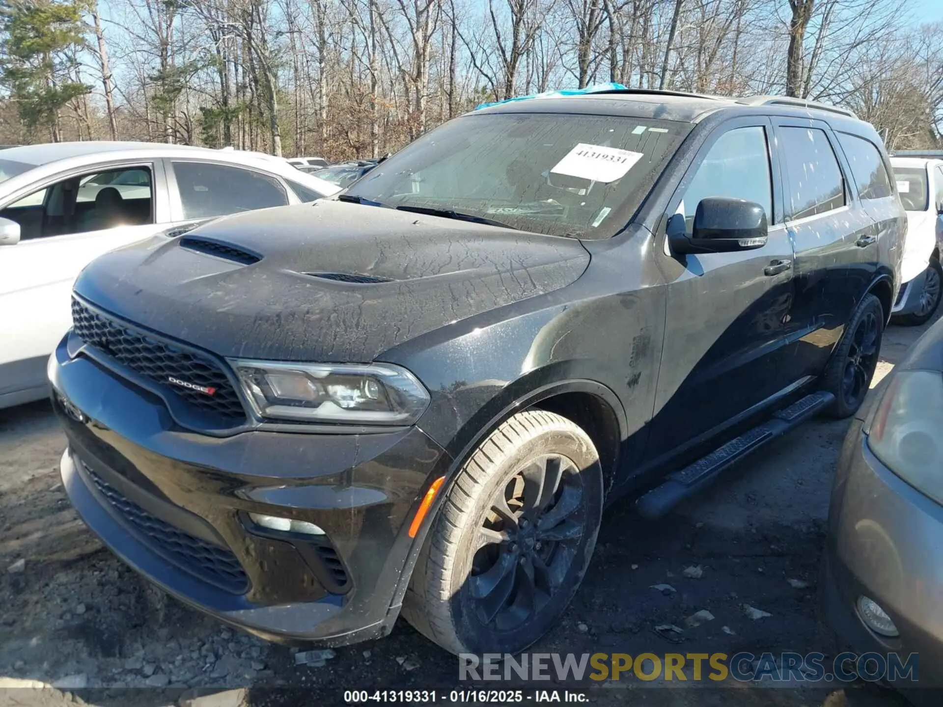 2 Photograph of a damaged car 1C4RDHDG3MC762292 DODGE DURANGO 2021