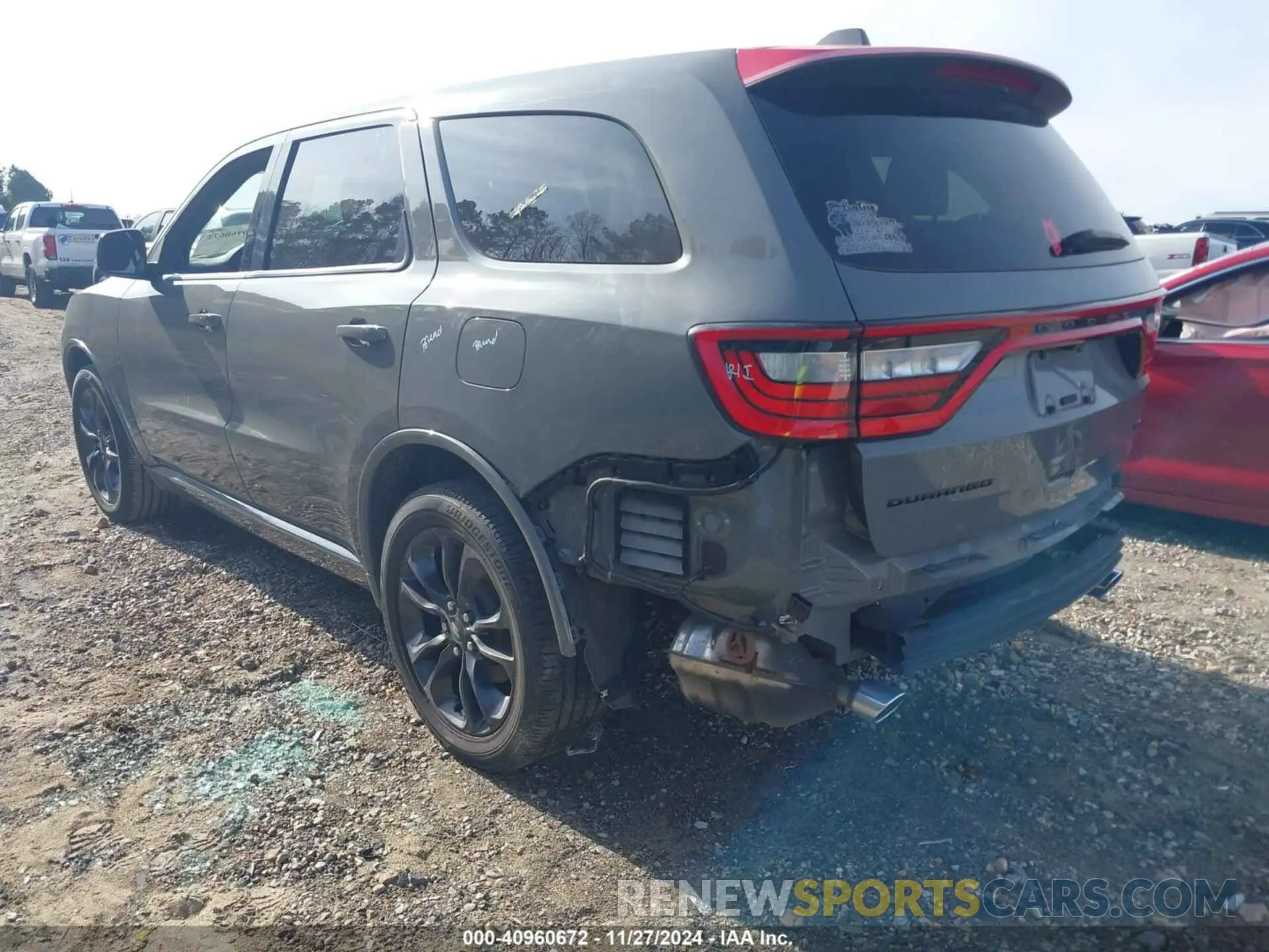 3 Photograph of a damaged car 1C4RDHDG4MC882179 DODGE DURANGO 2021