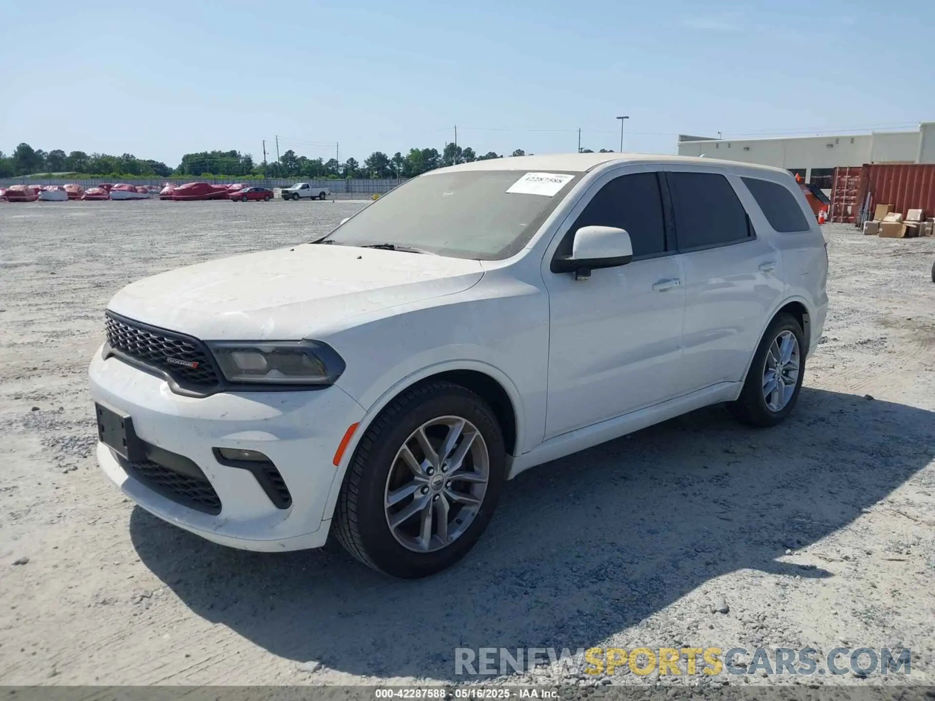 2 Фотография поврежденного автомобиля 1C4RDHDG5MC602236 DODGE DURANGO 2021