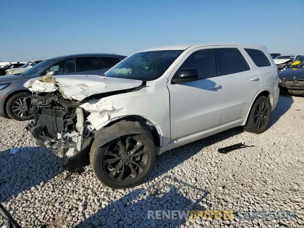 1 Photograph of a damaged car 1C4RDHDG6MC661182 DODGE DURANGO 2021