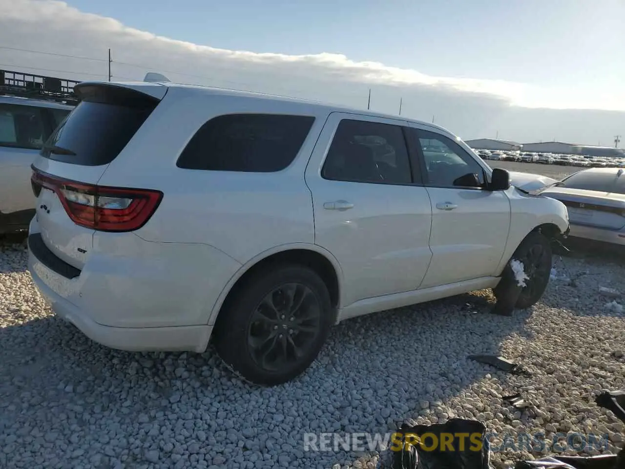 3 Photograph of a damaged car 1C4RDHDG6MC661182 DODGE DURANGO 2021