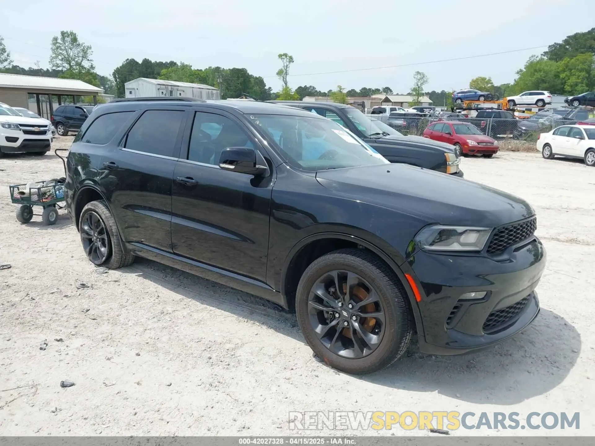 1 Фотография поврежденного автомобиля 1C4RDHDG6MC825093 DODGE DURANGO 2021